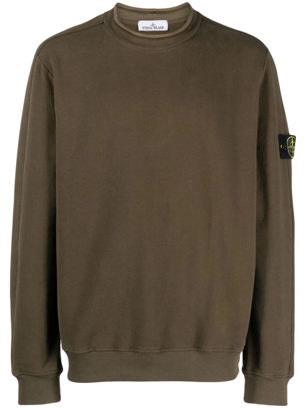 Felpa stone island clearance verde