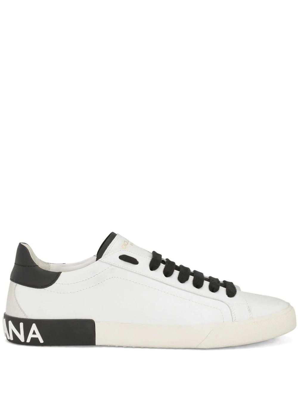 dolce and gabbana white sneakers