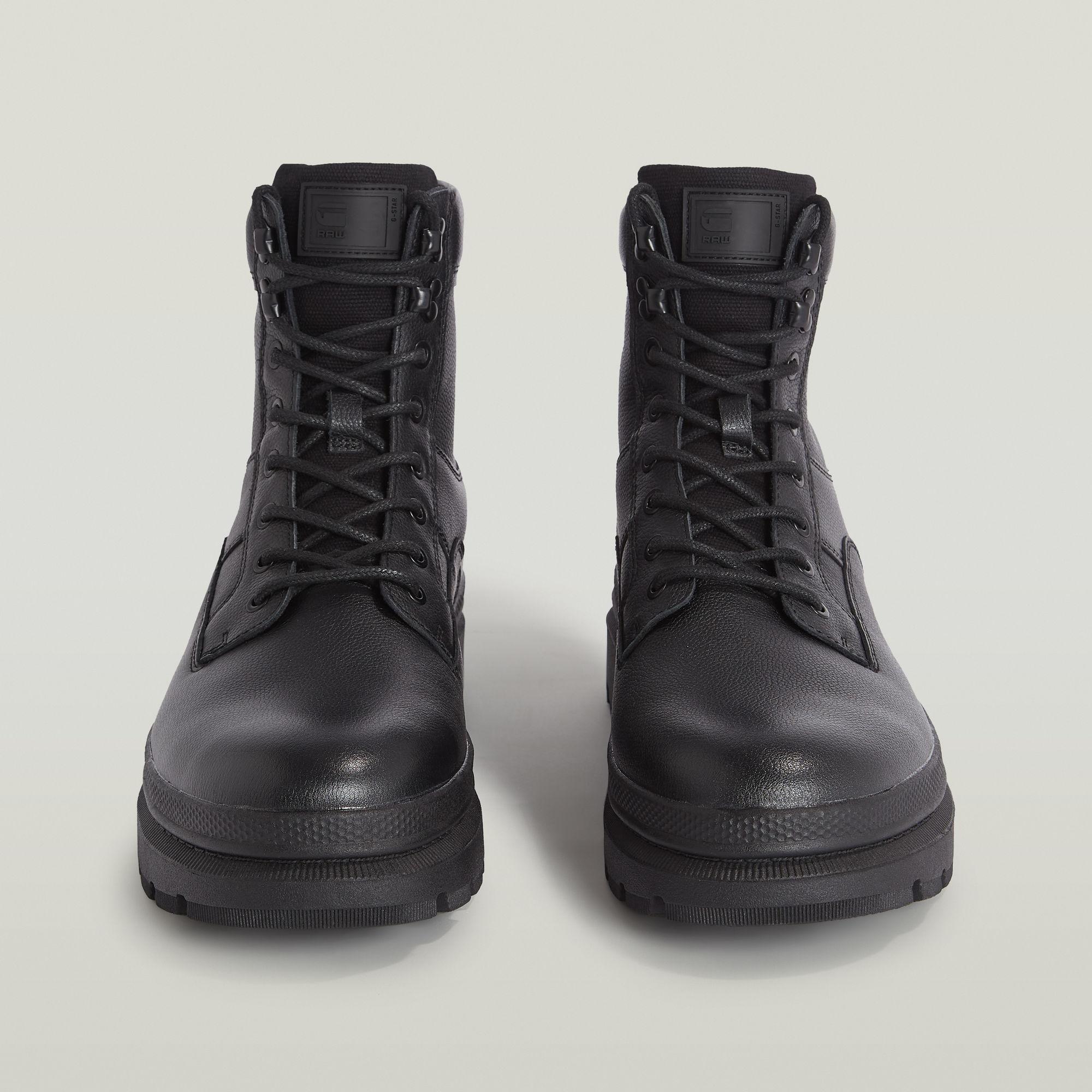 G-STAR RAW ジースターロウ/Lace Mid Boots 黒 44