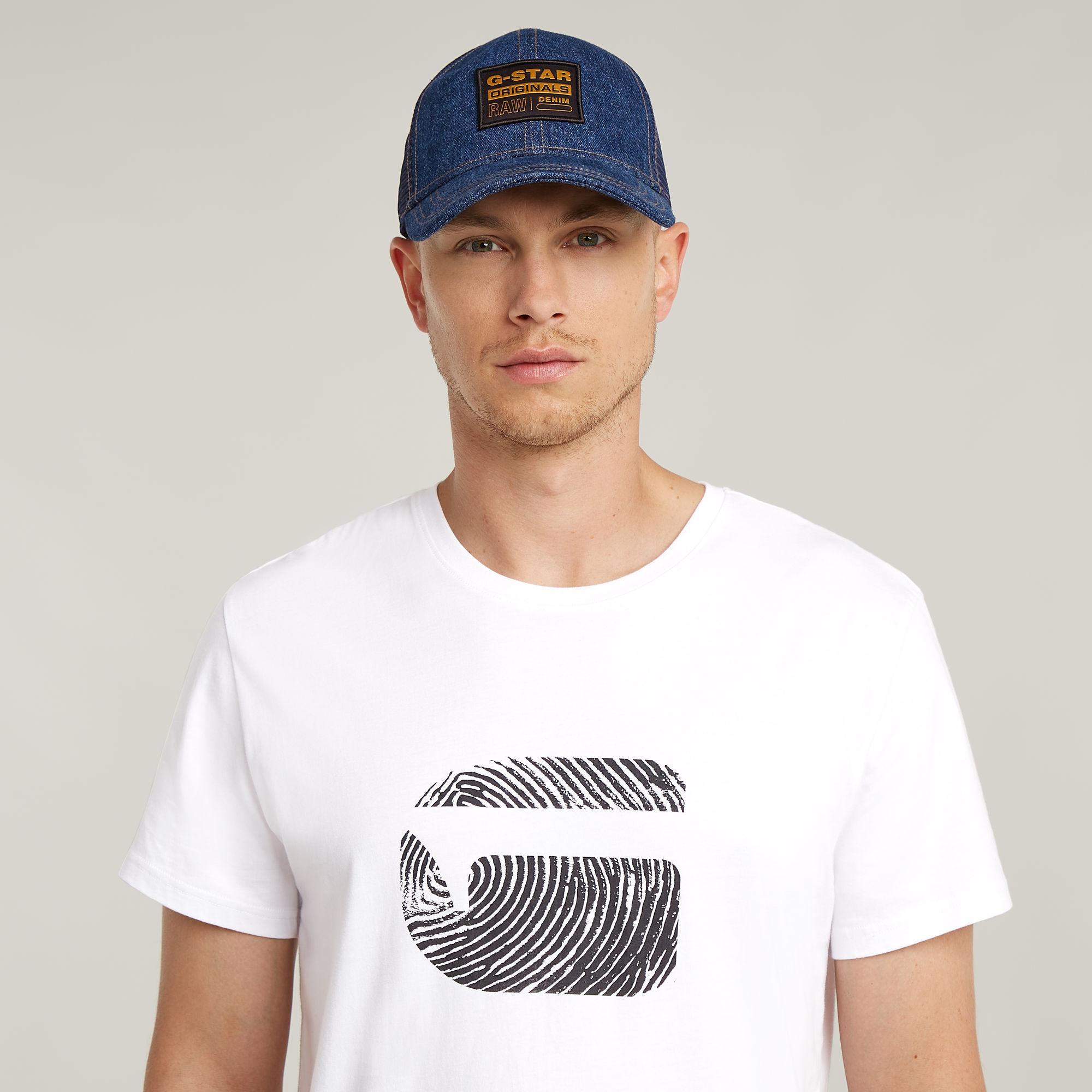送料込★G-Star★Finger Print Burger Tシャツ G-Star Finger Print Burger T-Shirt in White for Men | Lyst