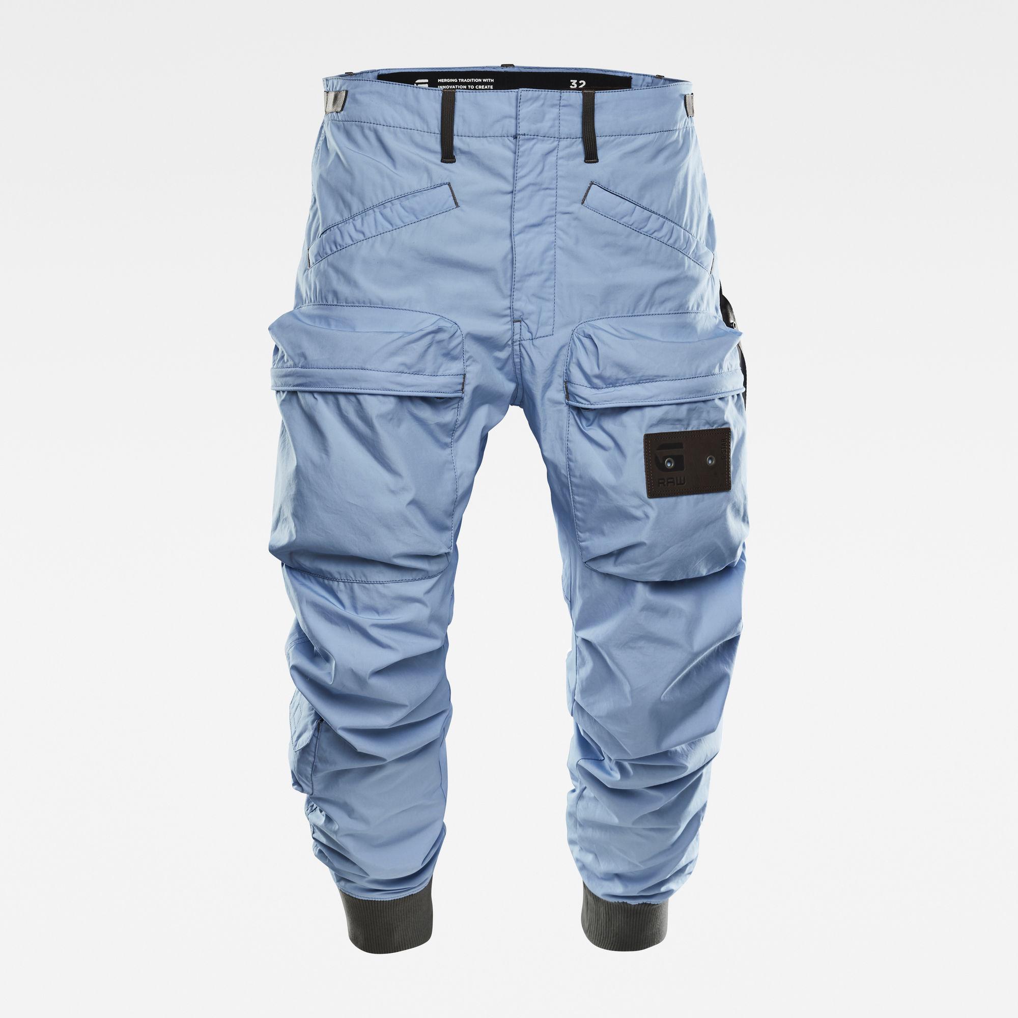 G-Star RAW E Lined Relaxed Tapered Cargo Broek in het Blauw voor heren |  Lyst NL