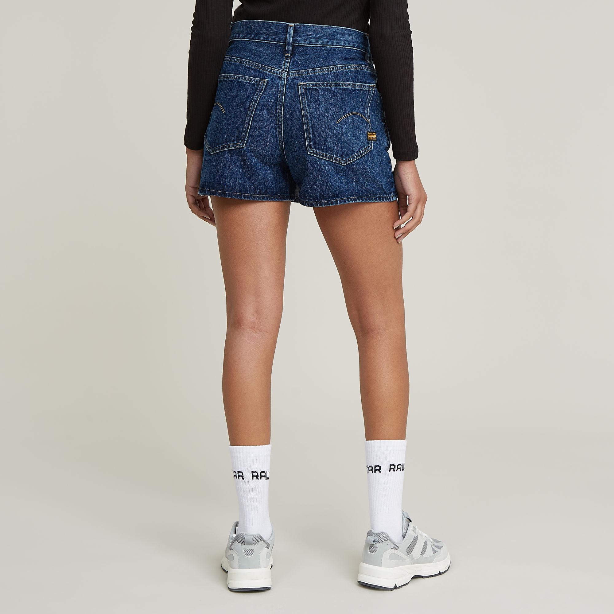Mini Jupe En Jean G-Star Pour Femme - Taille M, Bleu Lightwash, Style Rock Décontracté