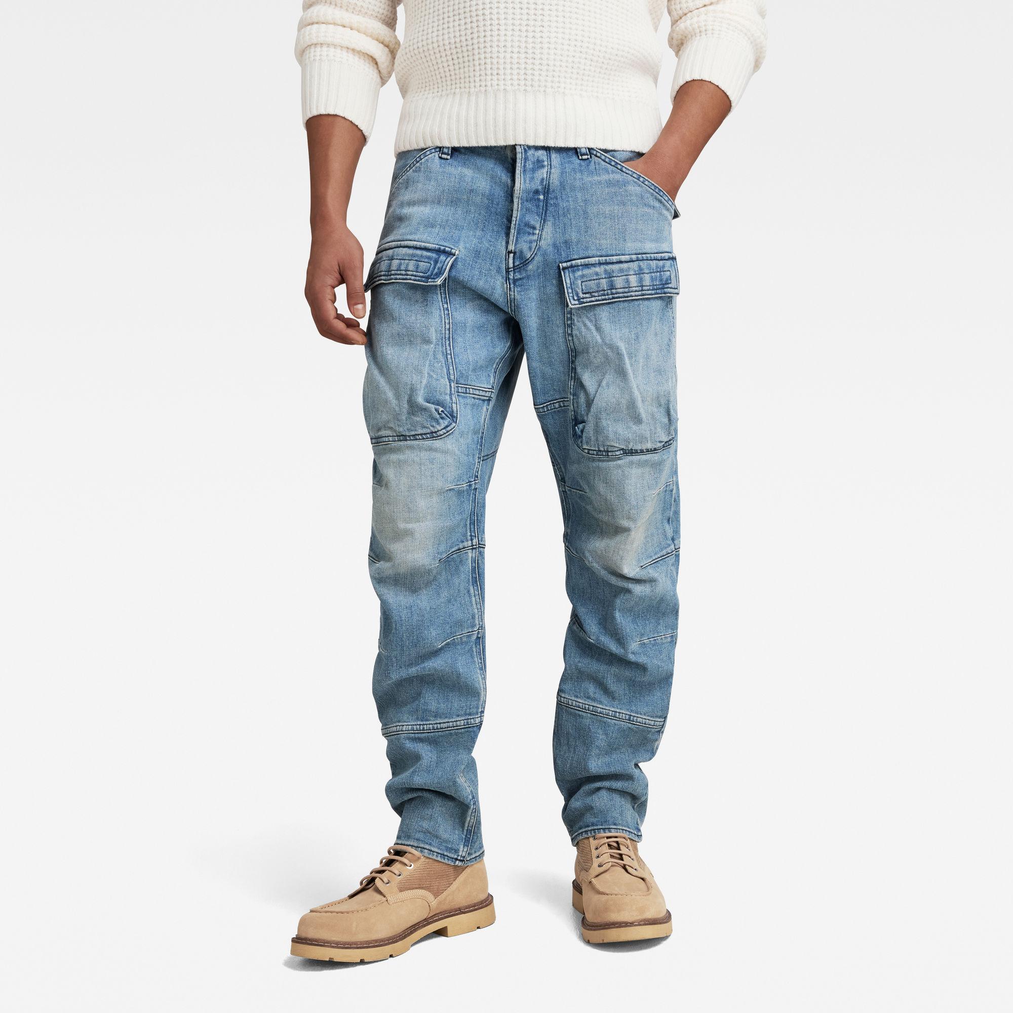 G-Star Herren Carpenter 3D Loose Jeans – Relaxed Fit, Mit Werkzeugschlaufe & Tiefen Taschen