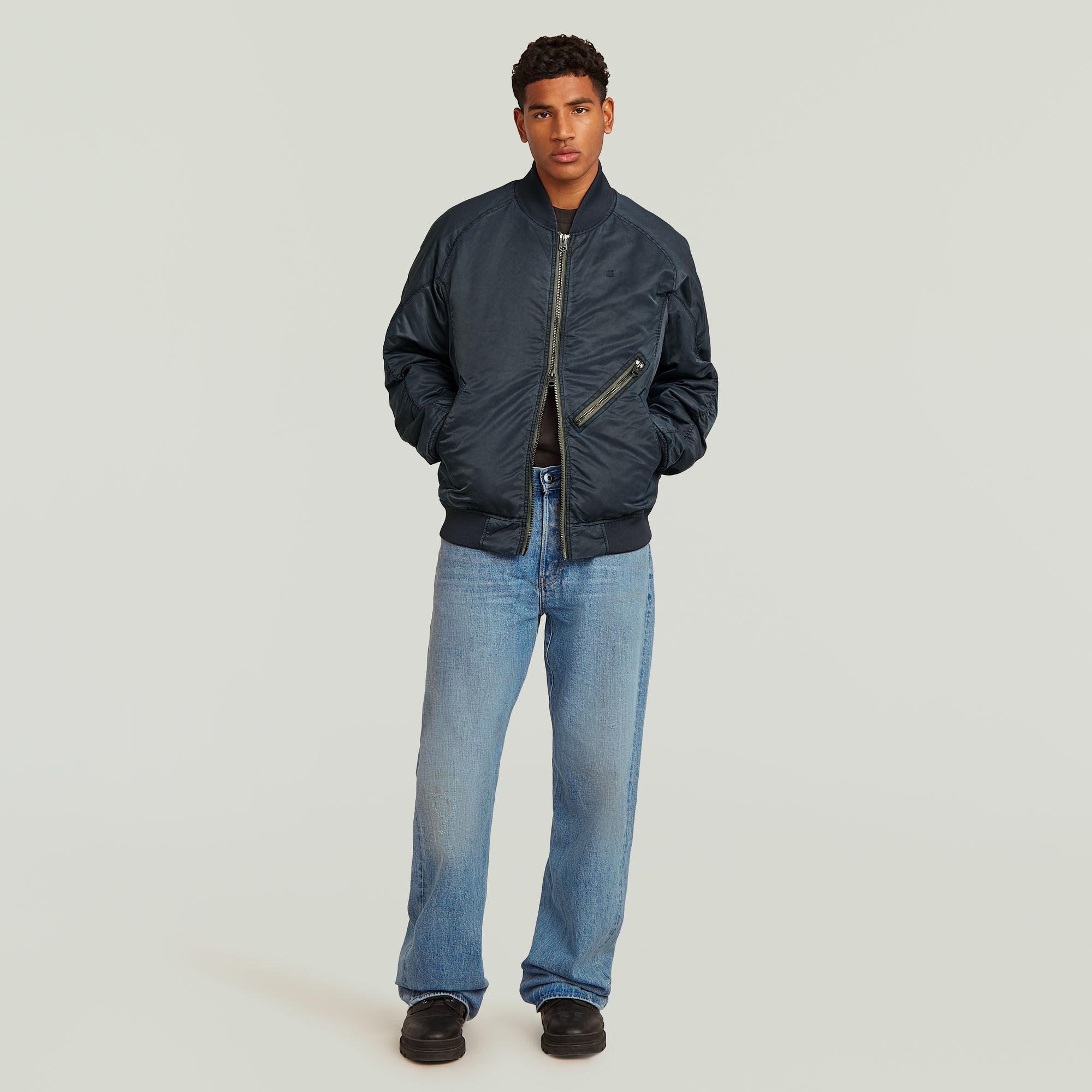 G-Star Ga-1 Padded Bomber Jacket in Blue for Men | Lyst