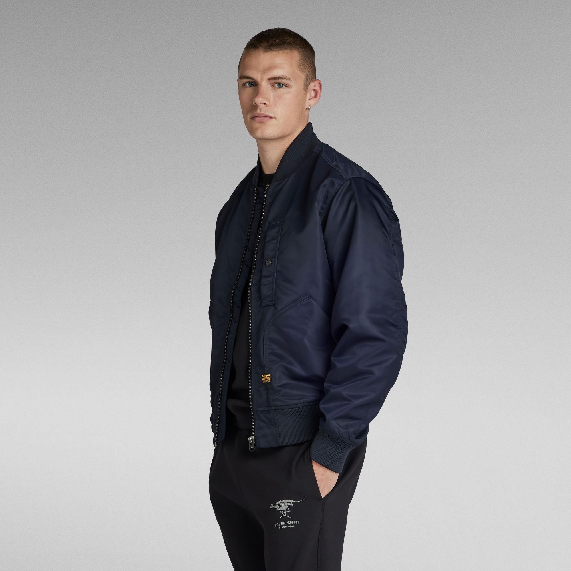 Deck Bomber G-Star pour homme en coloris Bleu Lyst