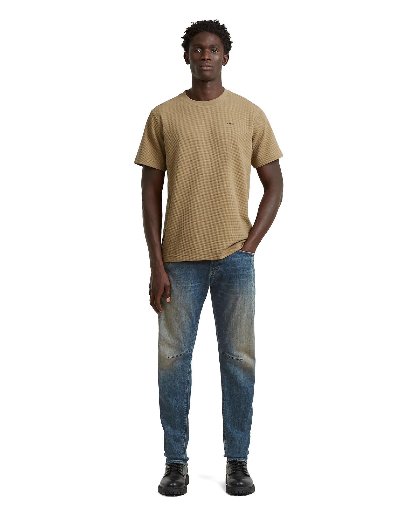 G-Star Waffle True Regular T-Shirt in Green for Men | Lyst Canada