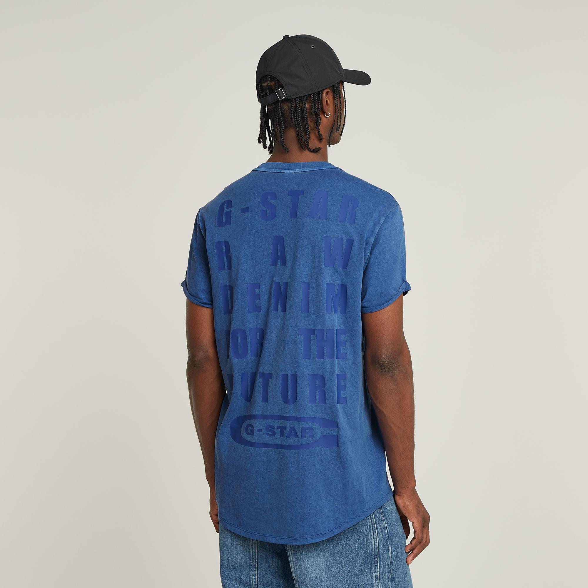 送料込★G-Star★Text Back Gr Overdyed Lash Tシャツ Text Back Graphic Overdyed Lash T-Shirt | ブラック | G-STAR® JP