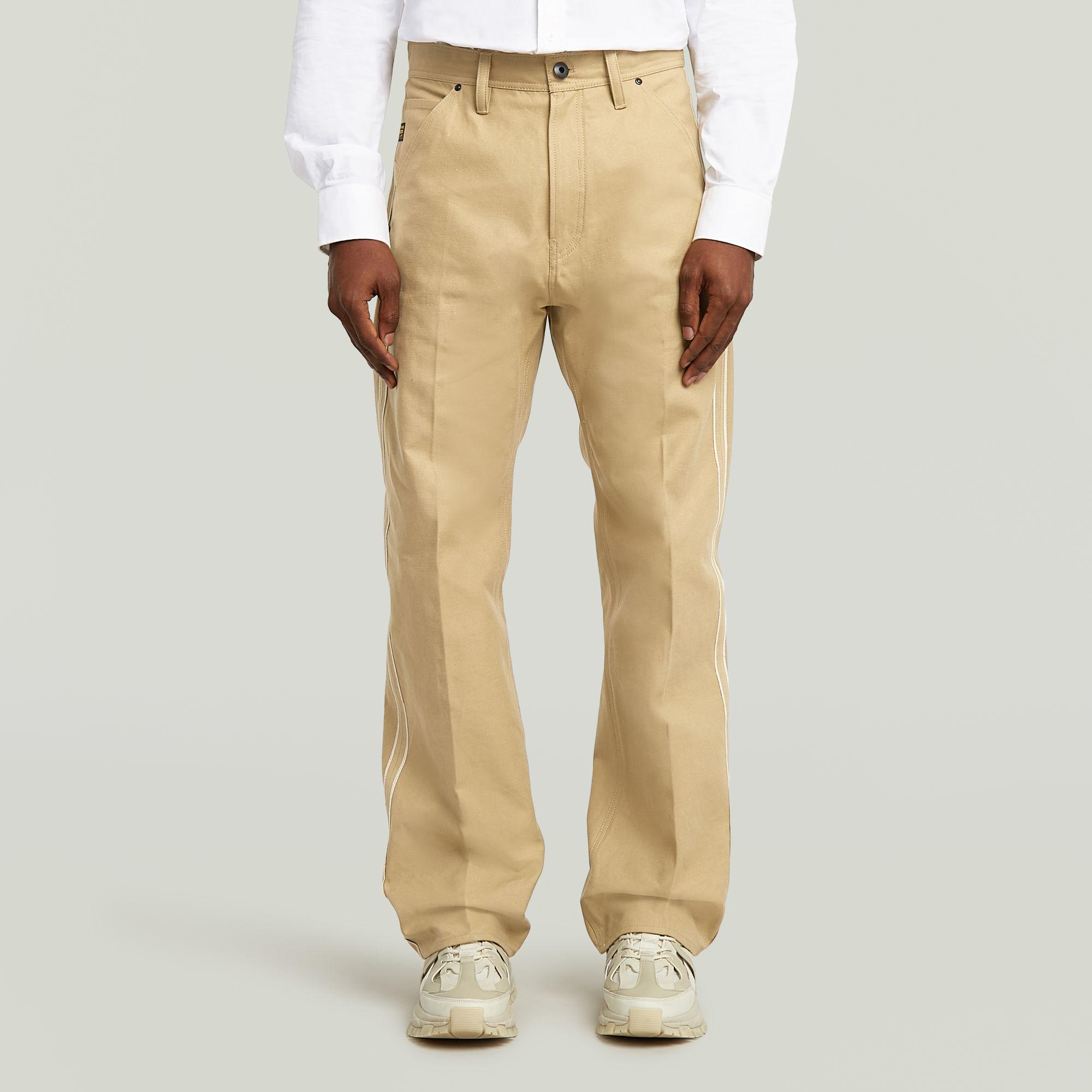 G-Star Selvedge Straight Chino in Natural for Men | Lyst