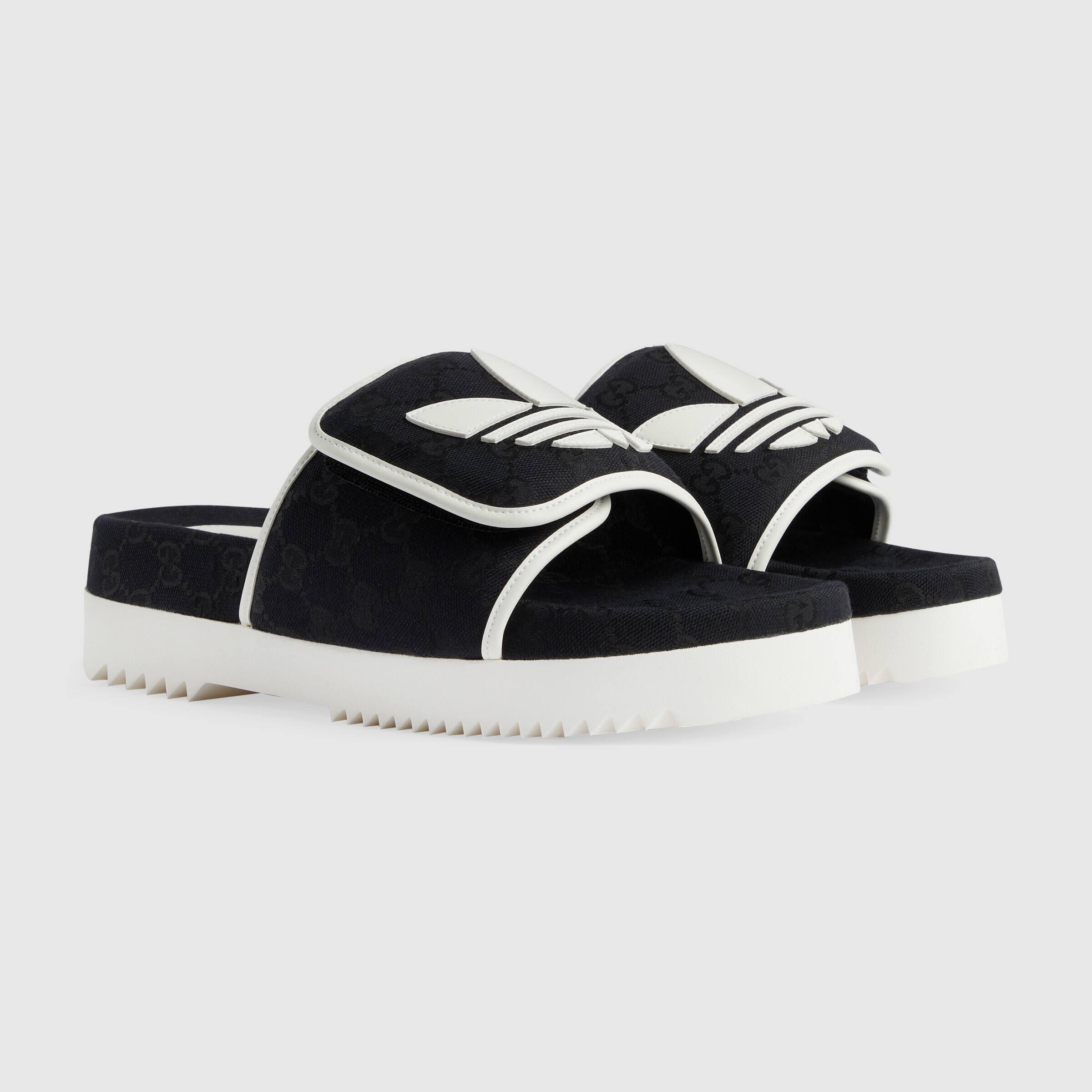 Gucci Adidas X Slide Sandal in Black for Men Lyst Canada