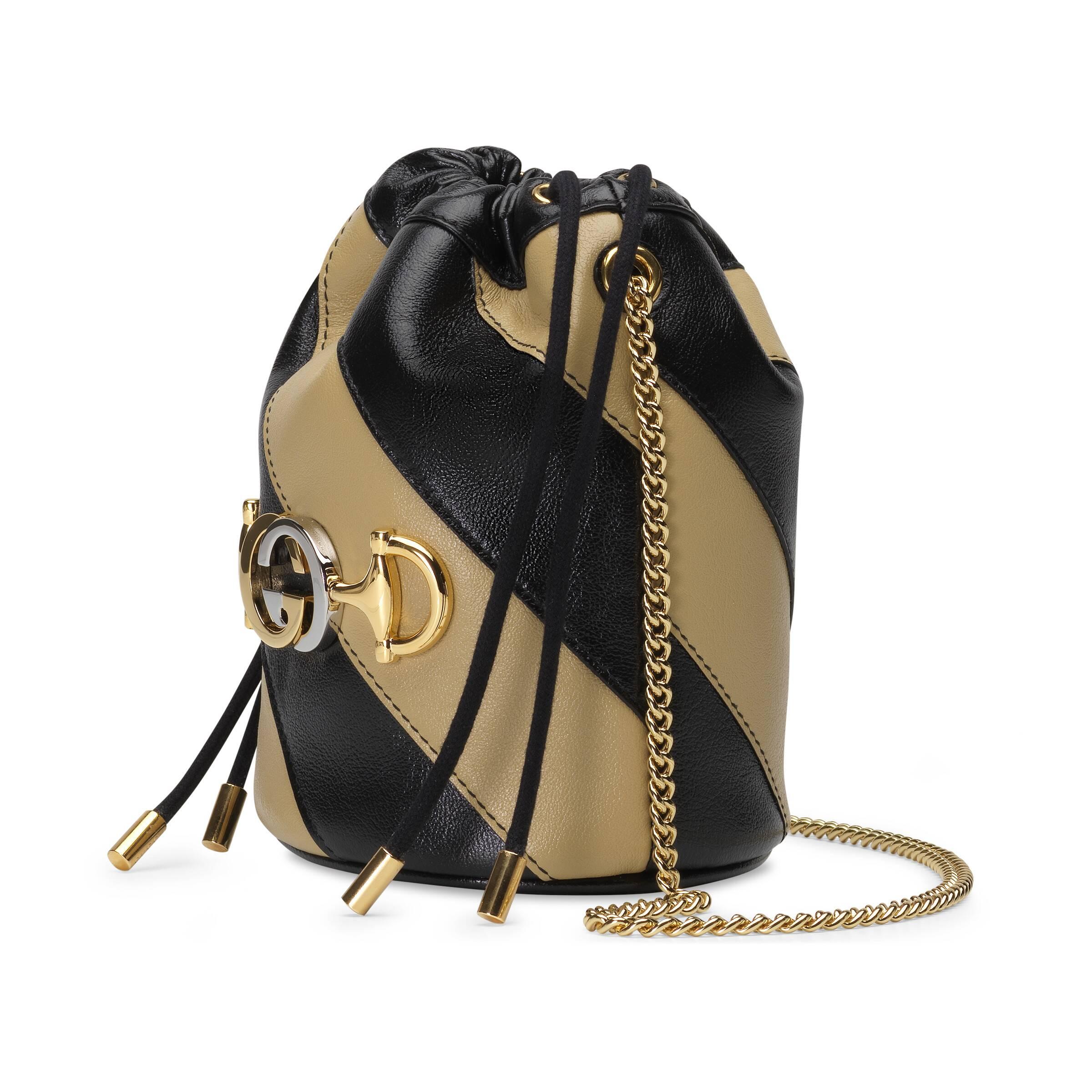gucci zumi mini bucket bag