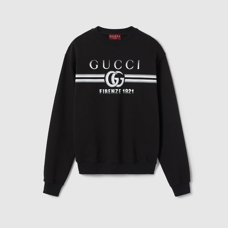 gucci-black-Felpa-In-Jersey-Di
