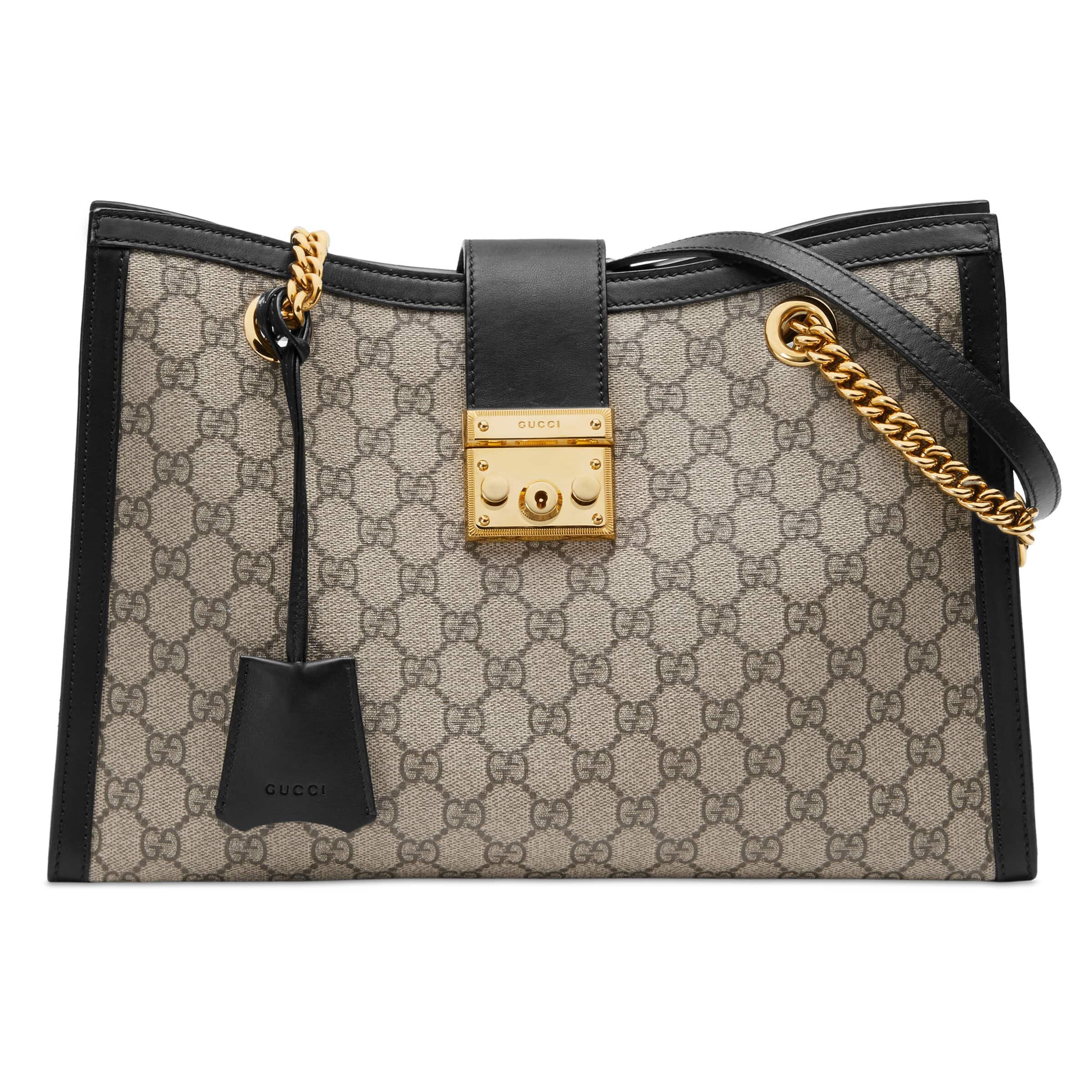 Gucci Padlock Medium GG Shoulder Bag in Metallic | Lyst
