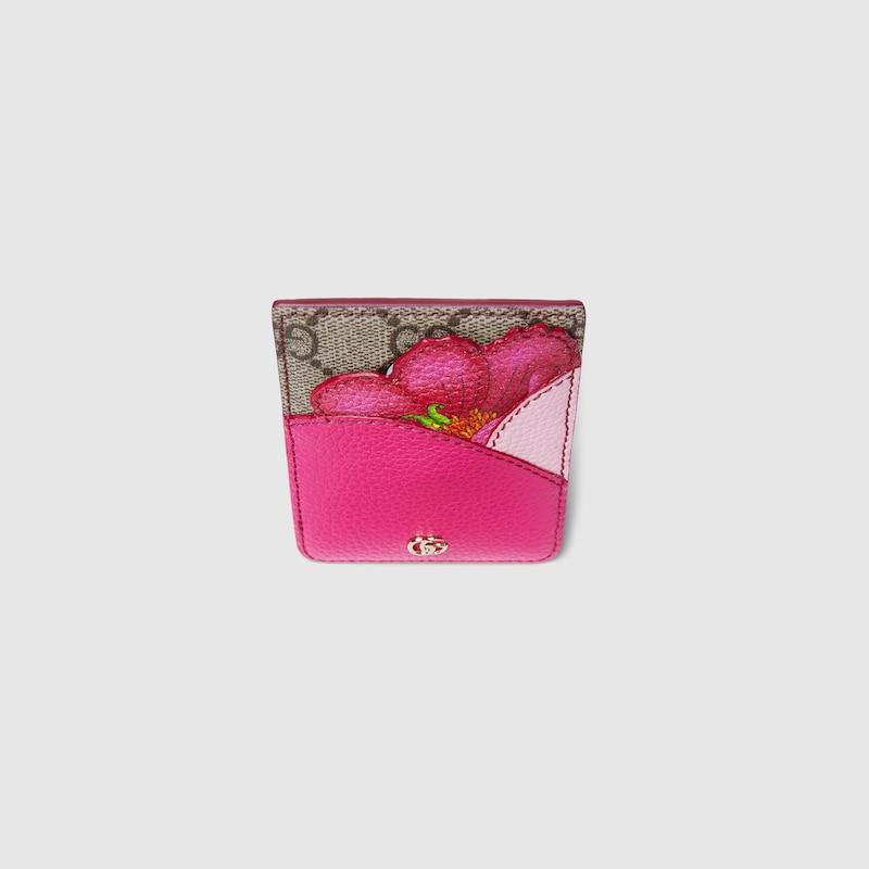 Portafogli e portatessere Rosa Gucci da donna Lyst