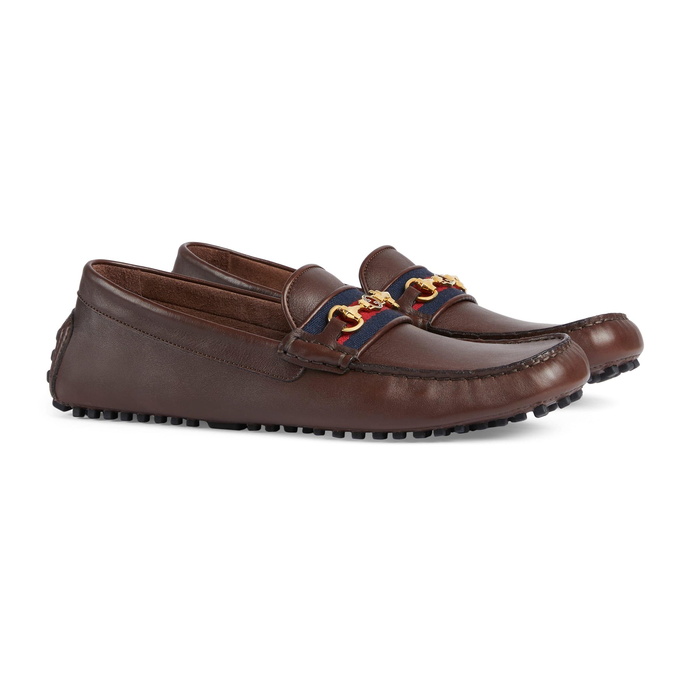 gucci driving loafers mens