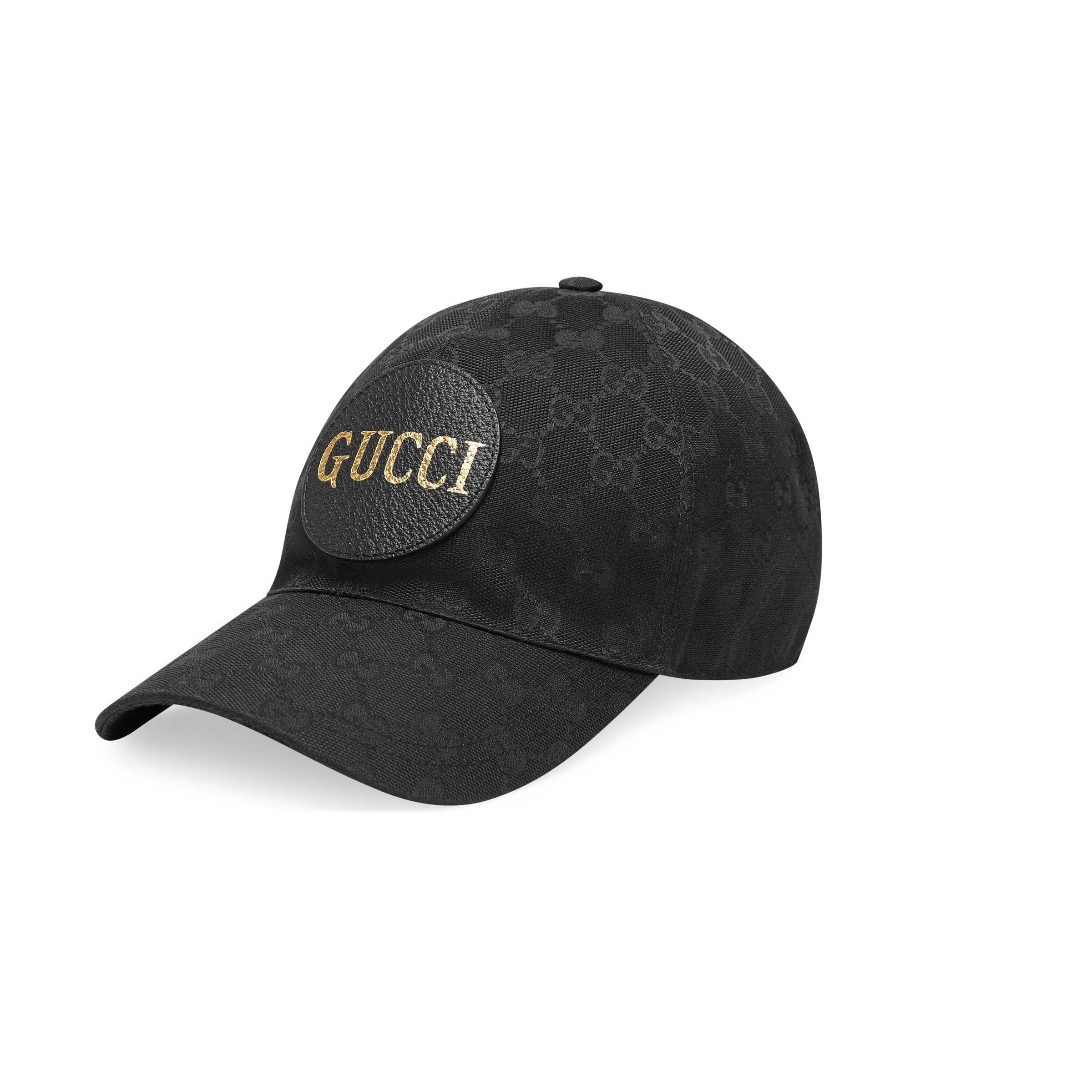 gucci canvas hat