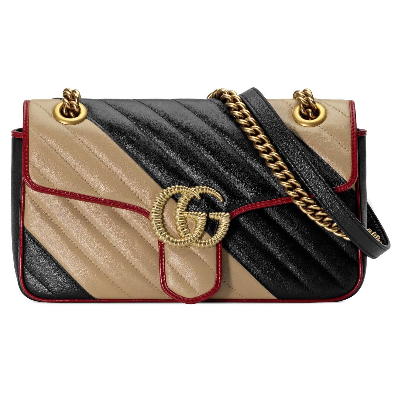 gg marmont matelassé shoulder bag small
