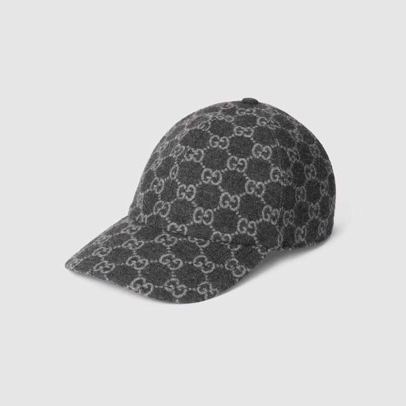 ハット GUCCI 'Original GG' cap Original GG canvas baseball hat with Web in black | GUCCI® US