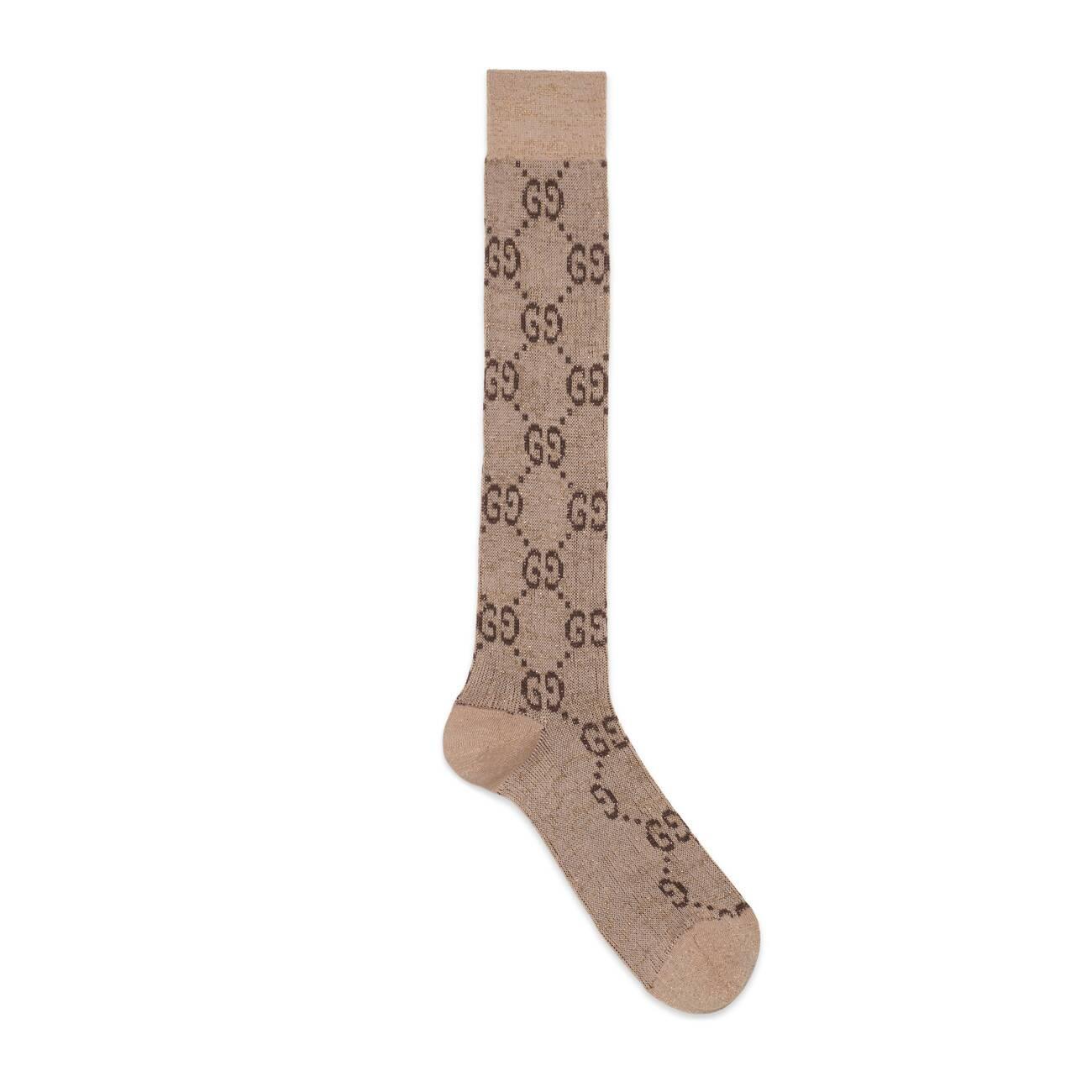 gucci tan socks