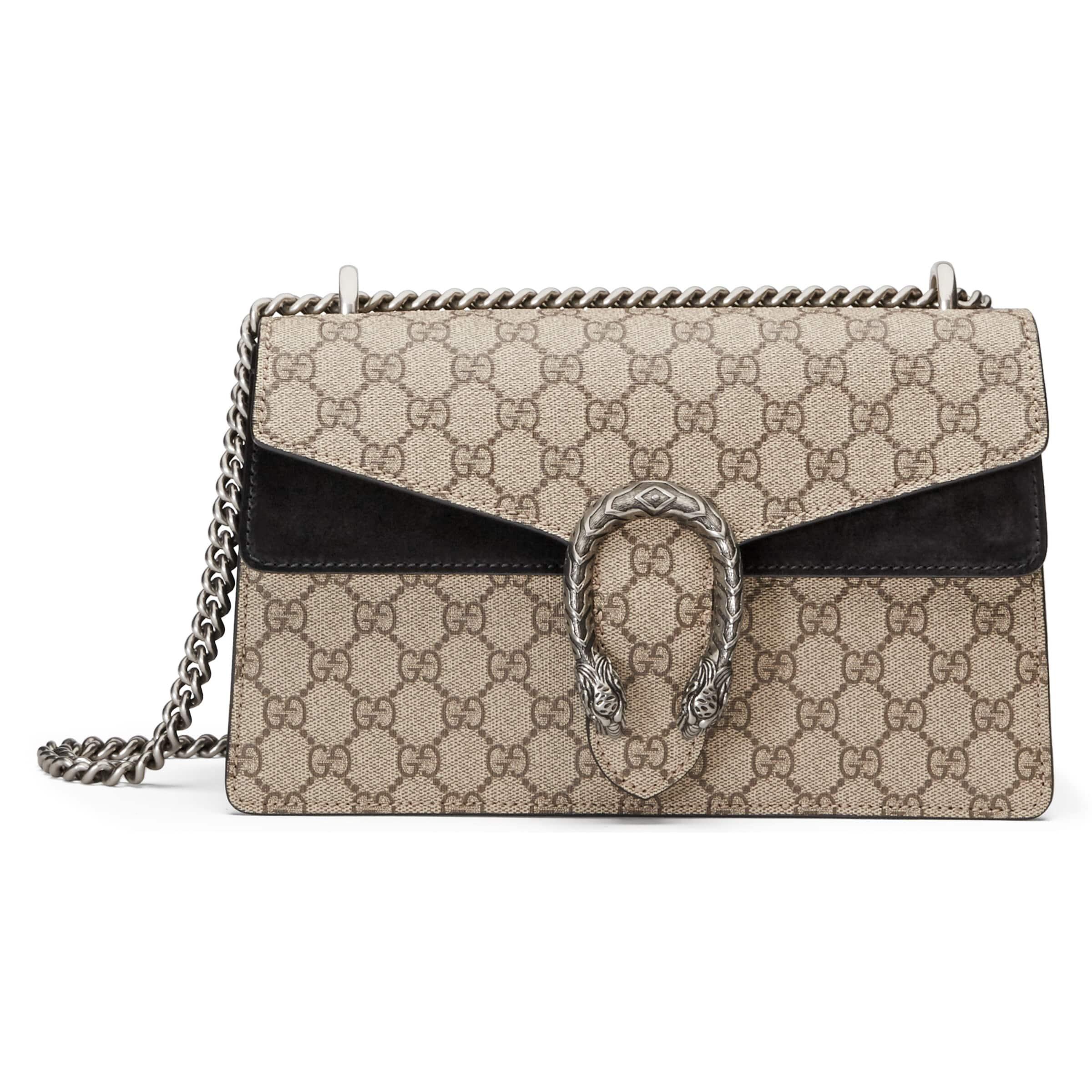 Gucci Dionysus GG Small Shoulder Bag in Natural | Lyst