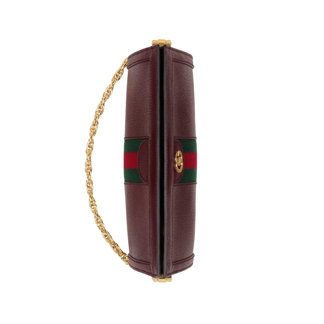 Gucci ophidia shoulder bag burgundy sales