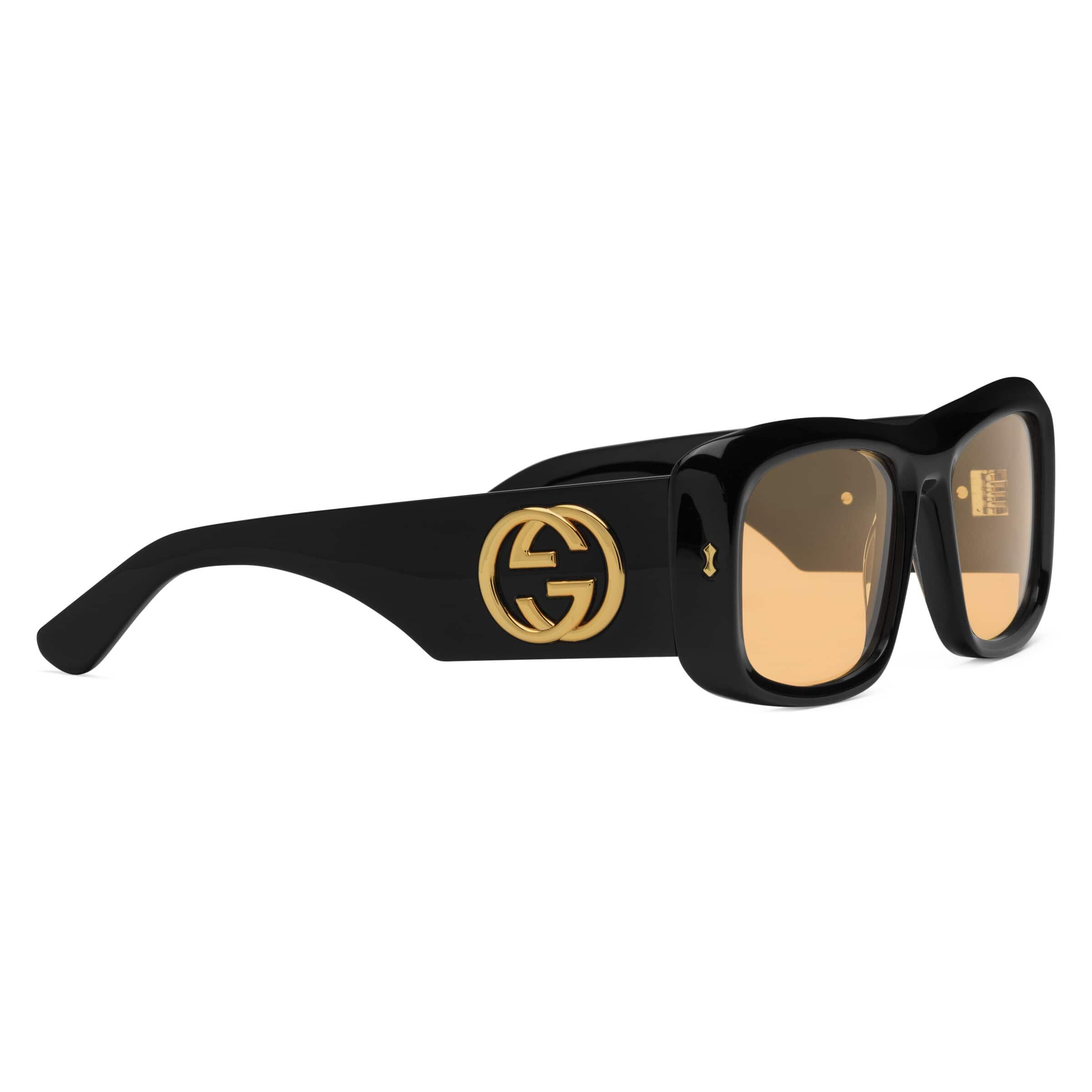 Gucci Velvet Rectangular-frame 