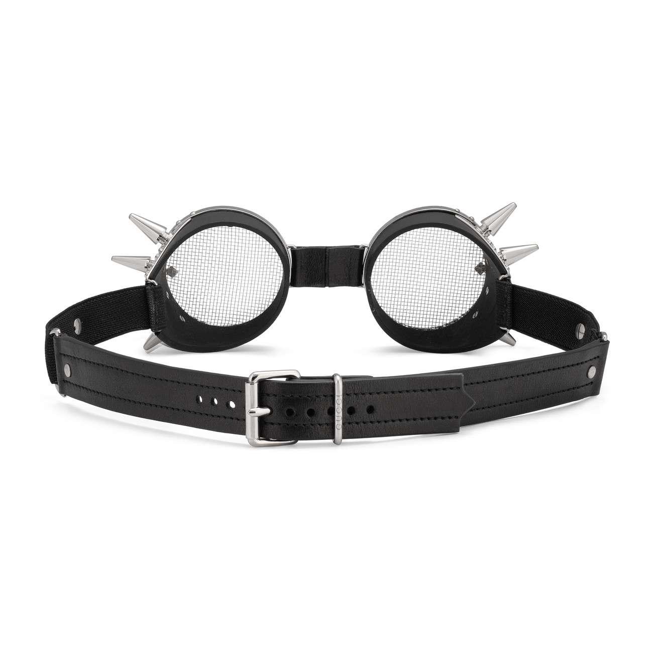 gucci goggles with spikes