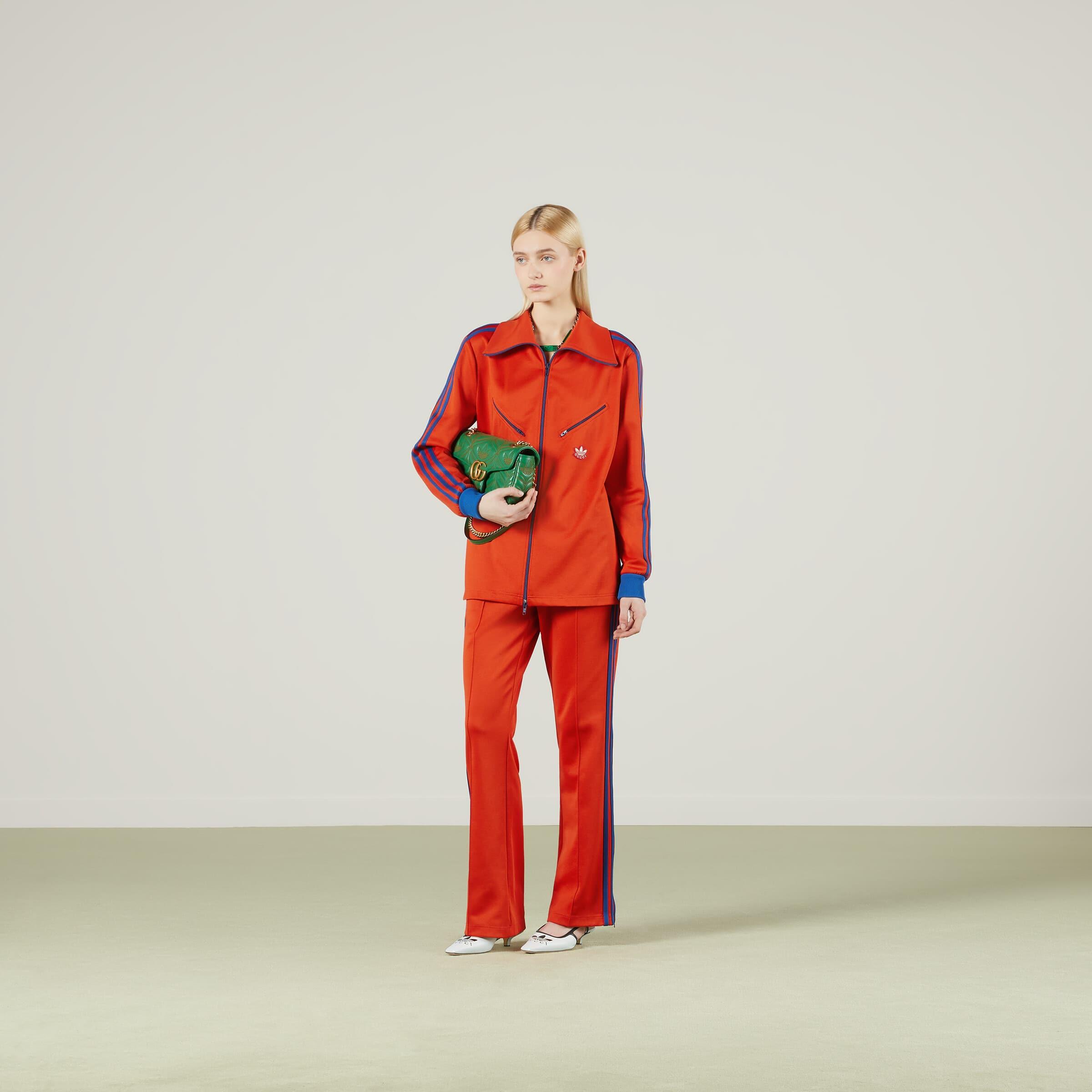 Gucci Adidas X Cotton Jersey jogging Pant in Red | Lyst
