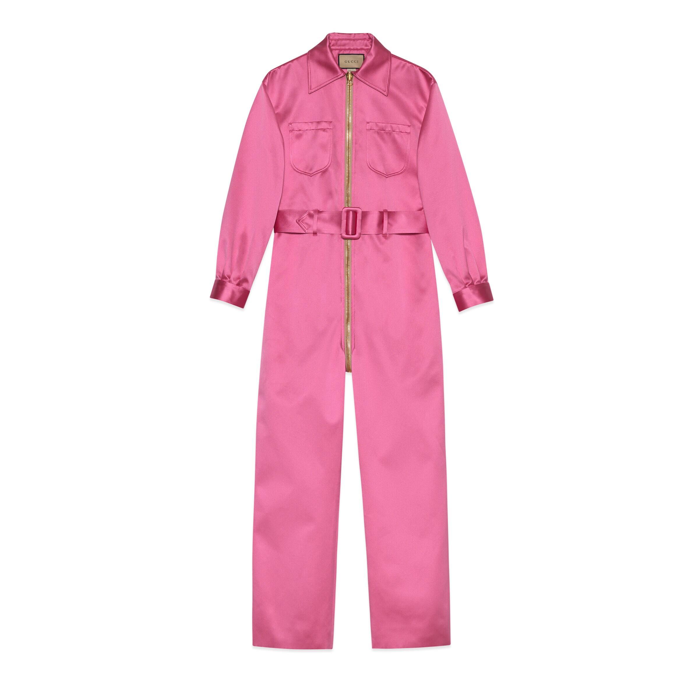 Gucci Silk Duchesse Pink Jumpsuit -With Tags- RRP$6,500 AUD | eBay