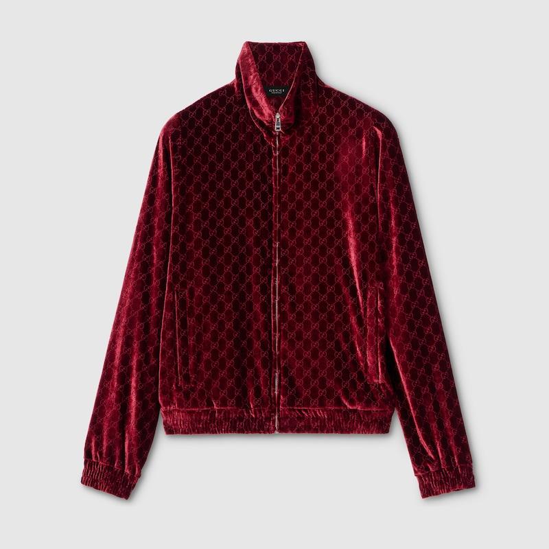 ジャケット・アウター GUCCI 15AW Chester coat Velvet Red 48 Gucci Velvet Jackets for Men | Lyst UK