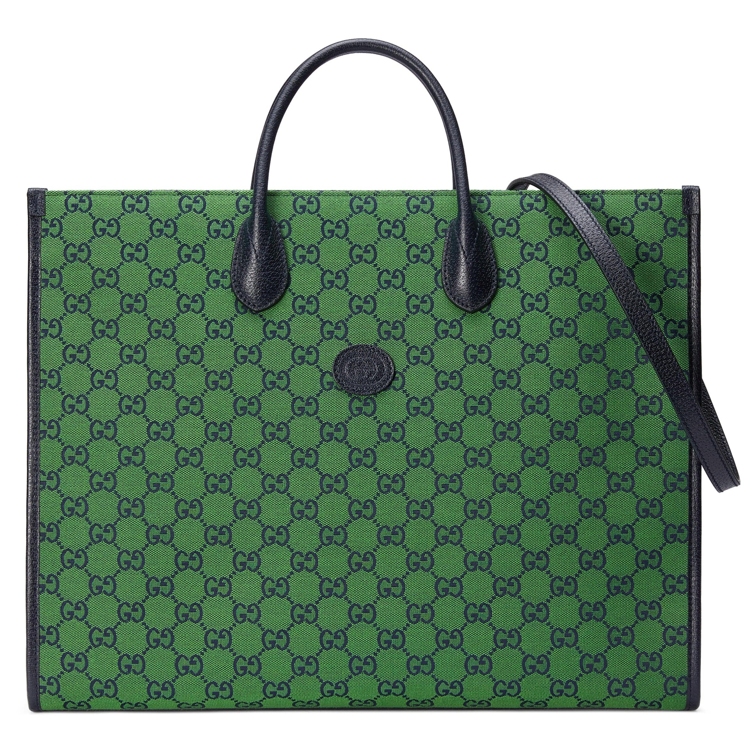 Gucci GG Multicolour Large Tote Bag in Green for Men | Lyst Australia