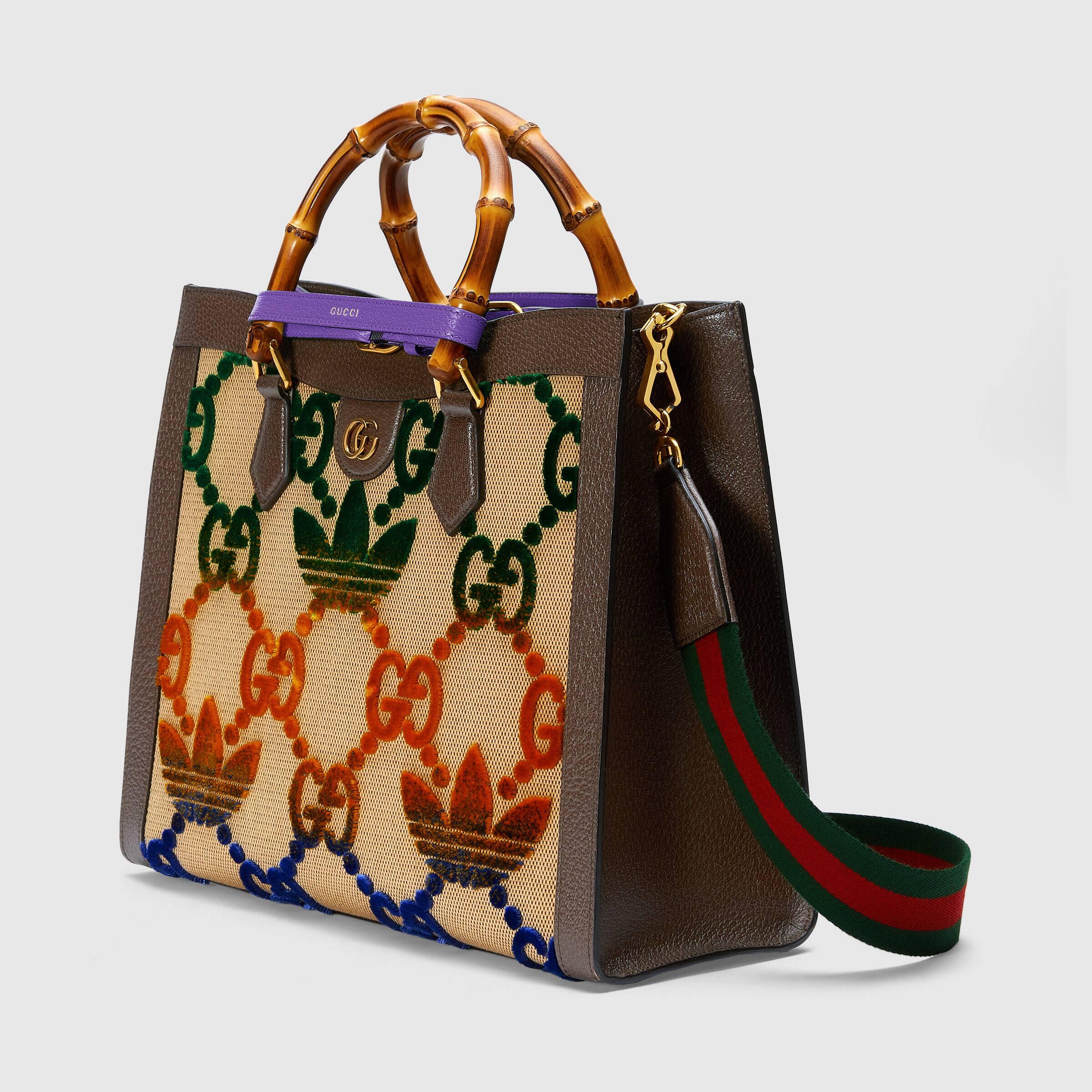 Gucci Adidas X Diana Medium Tote Bag in Natural | Lyst