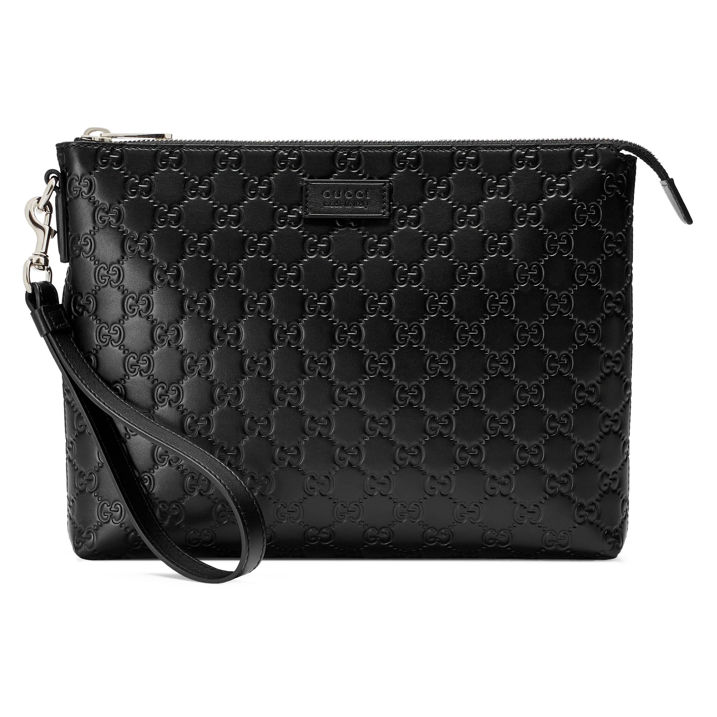 gucci black signature bag