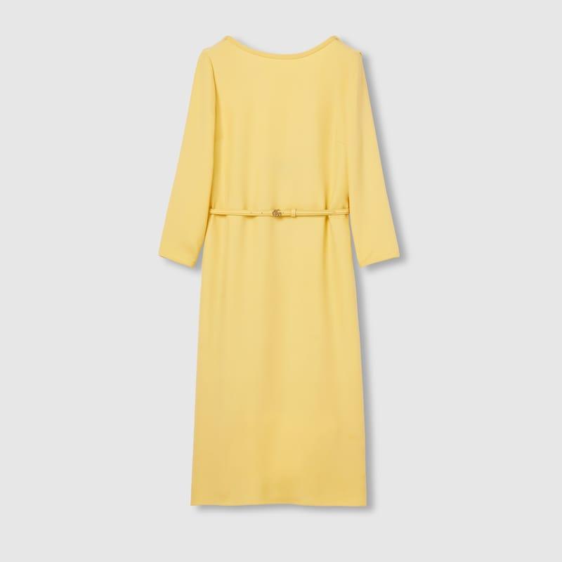 ワンピース Gucci SILK CADY MID-LENGHT DRESS GUCCI - Silk Cady Mid-Length Dress – The Sale Sisters
