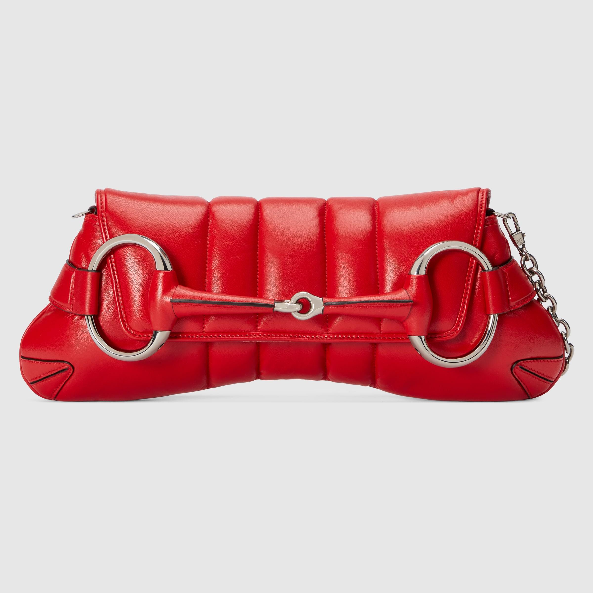 Gucci Medium Horsebit Chain Shoulder Bag - Farfetch