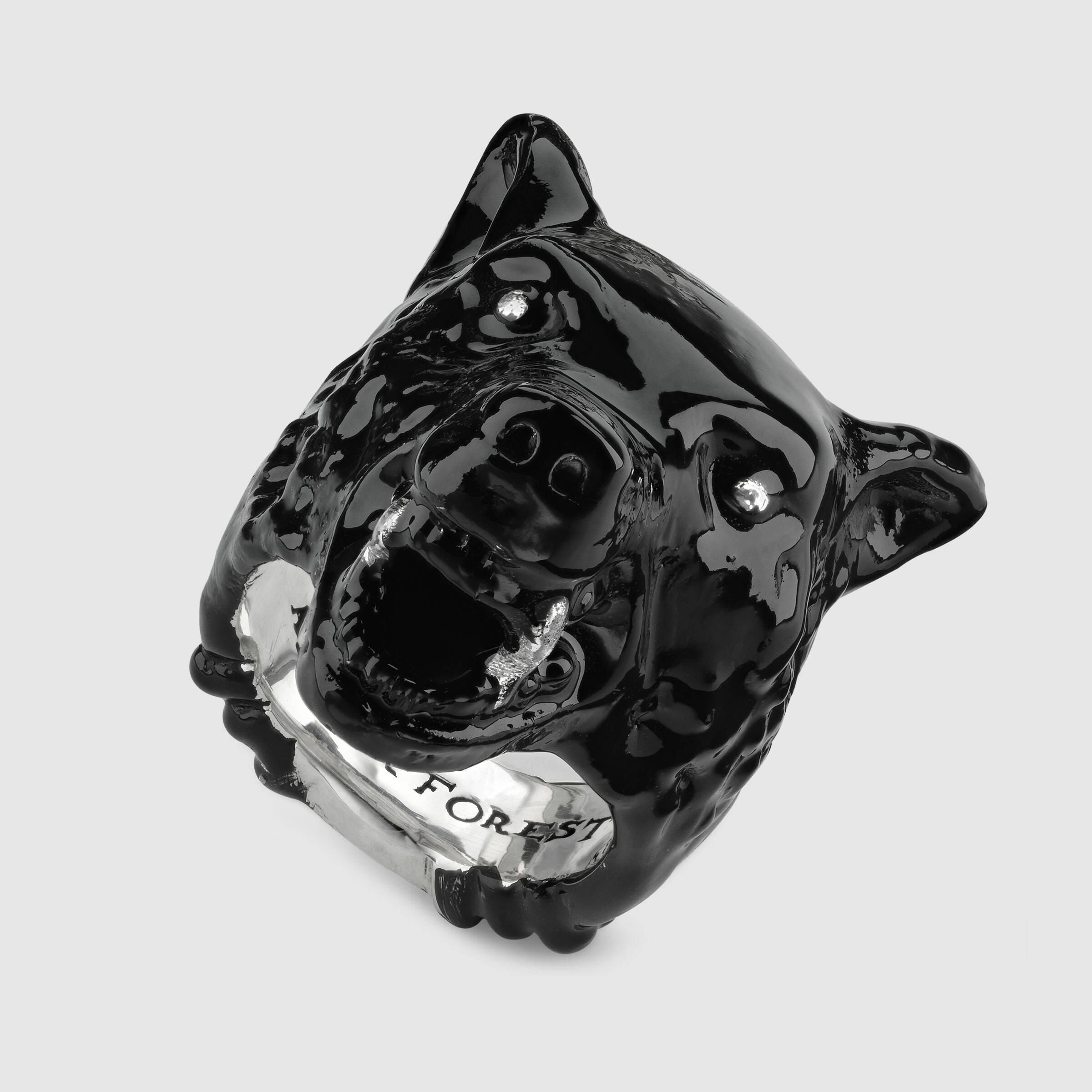 wolf gucci ring