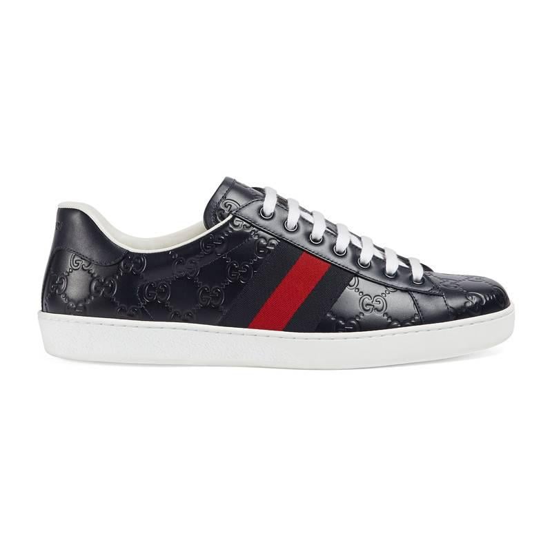 Basket gucci bleu Clearance