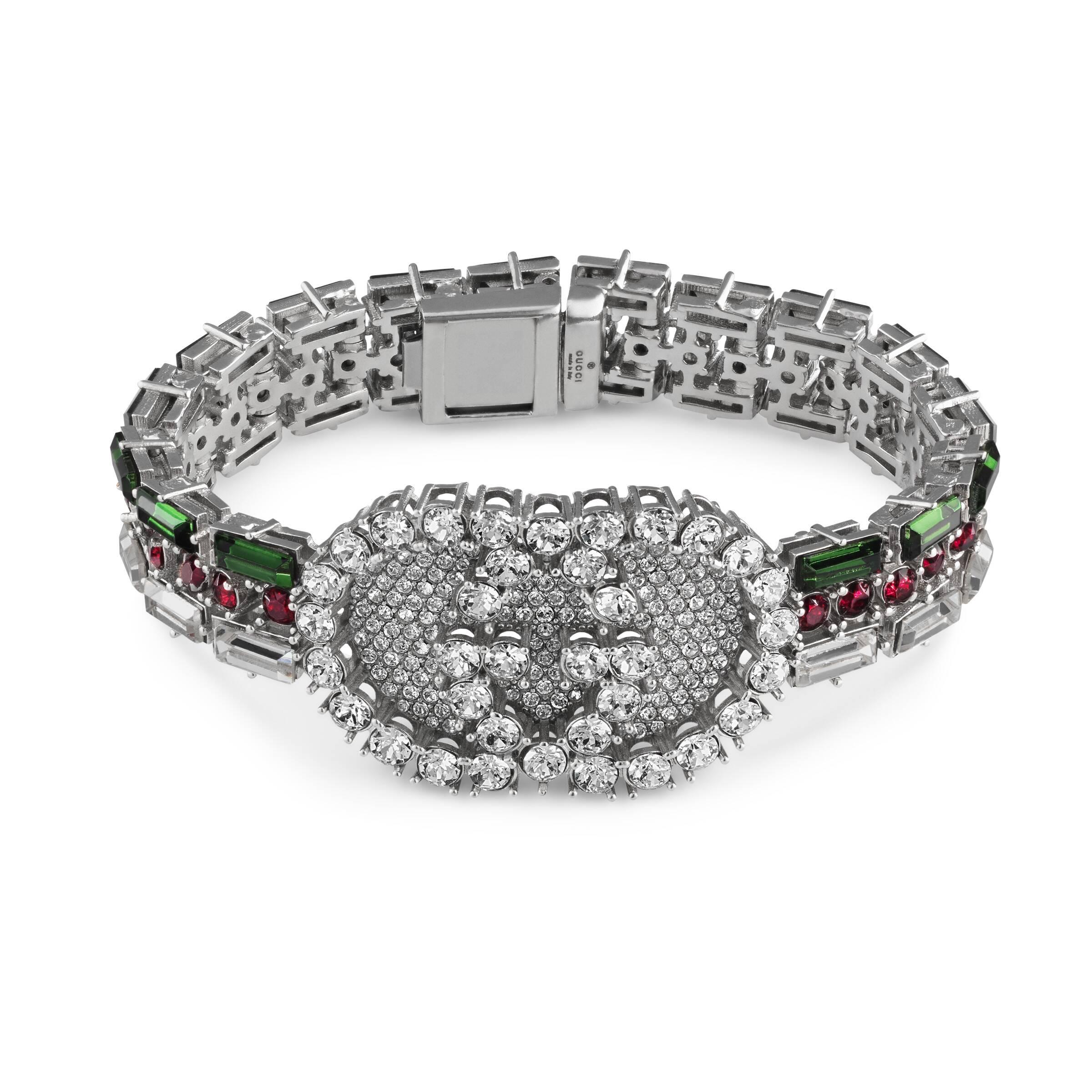 gucci crystal bracelet
