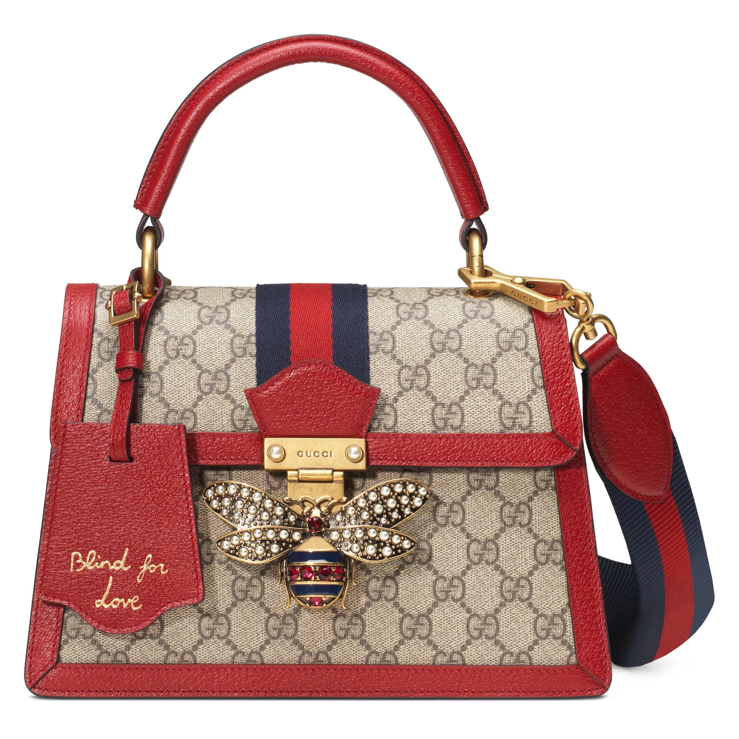 Bolso de Mano Queen Margaret Pequeño con GG Gucci de color Neutro | Lyst