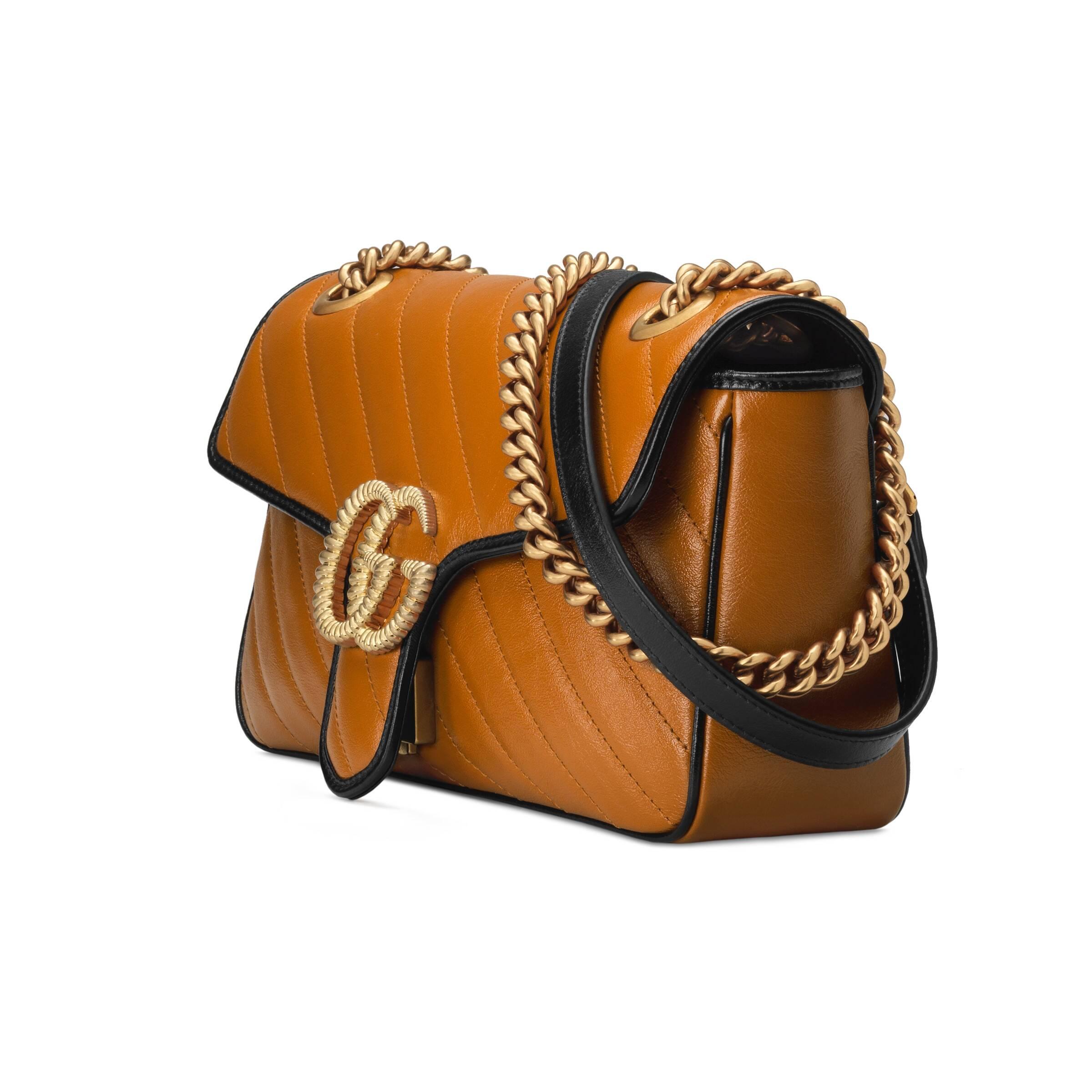 gucci marmont orange
