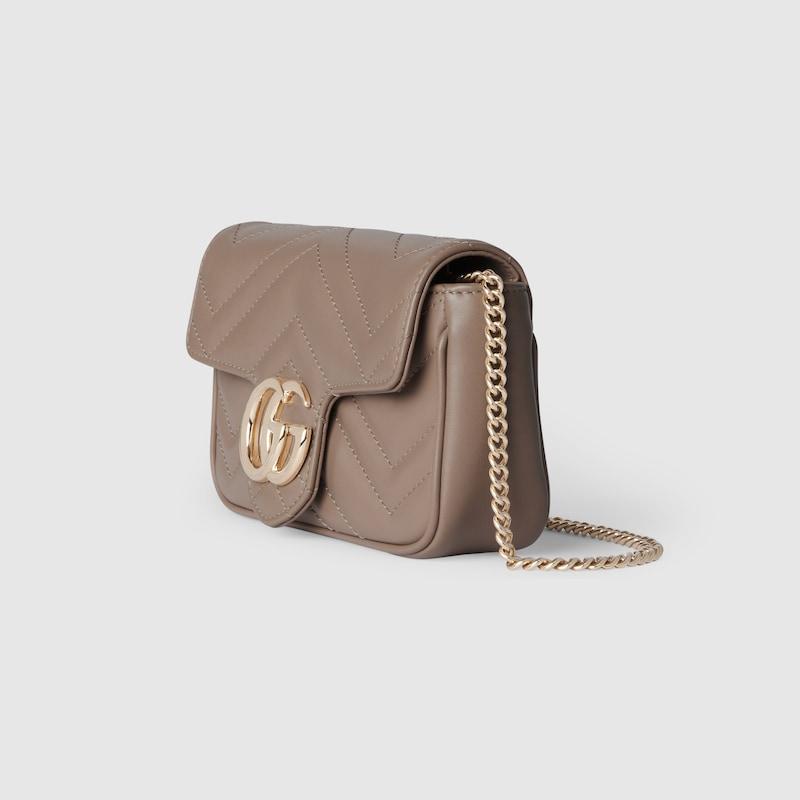 Gucci Gg Marmont Mini Bag in Brown Lyst UK