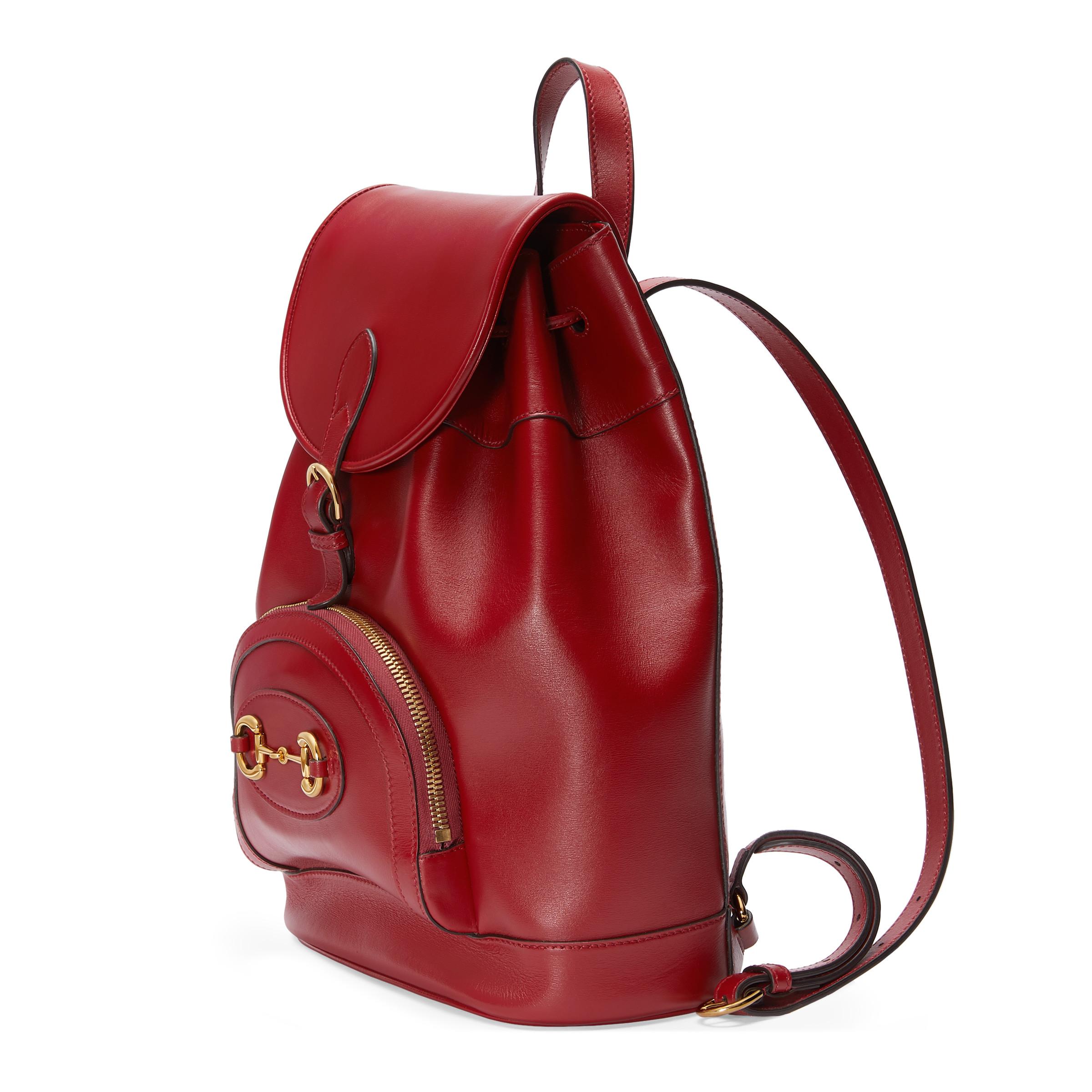 gucci 1955 horsebit backpack