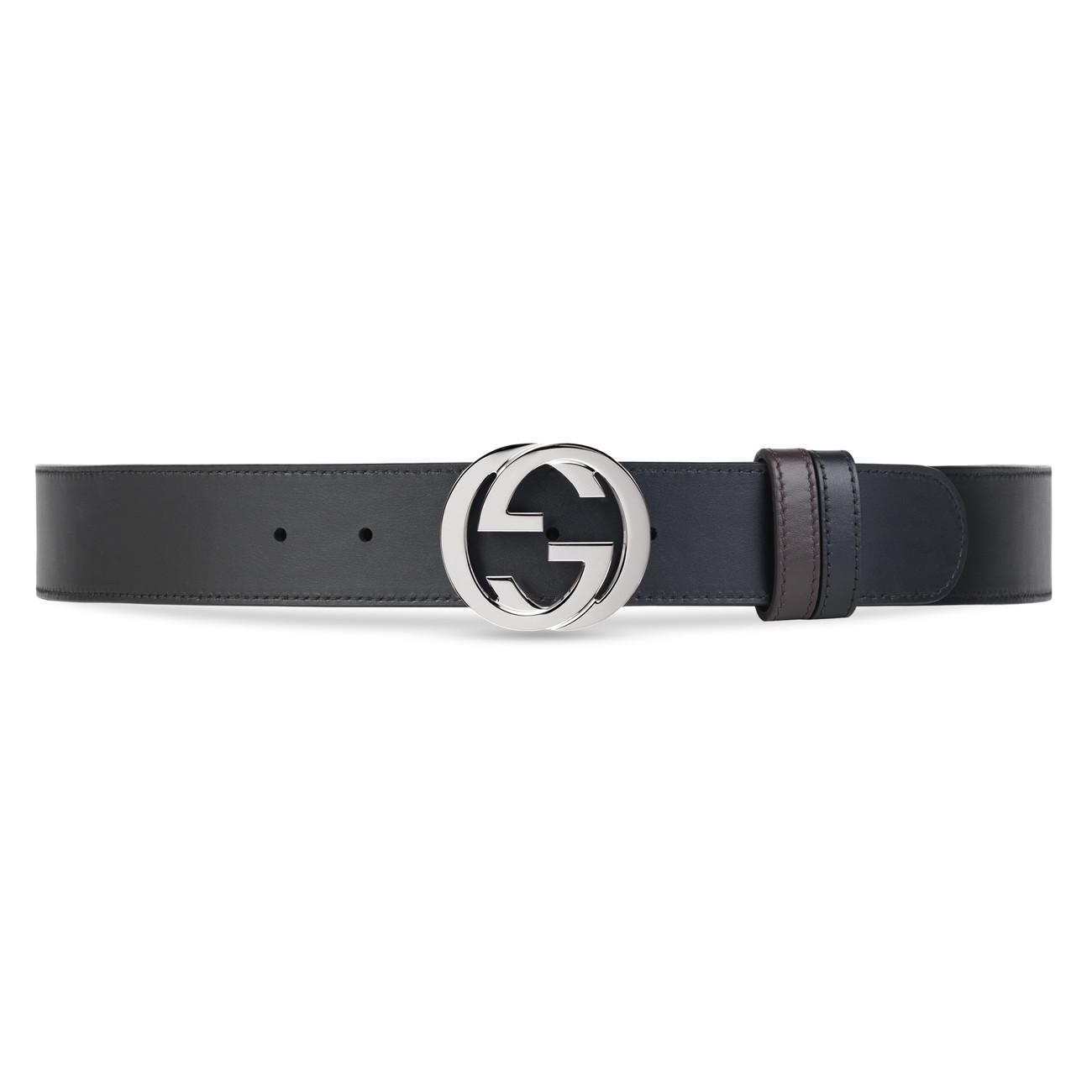 gg supreme belt with g buckle black