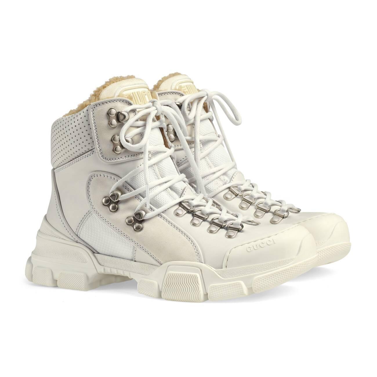 gucci flashtrek high top sneakers