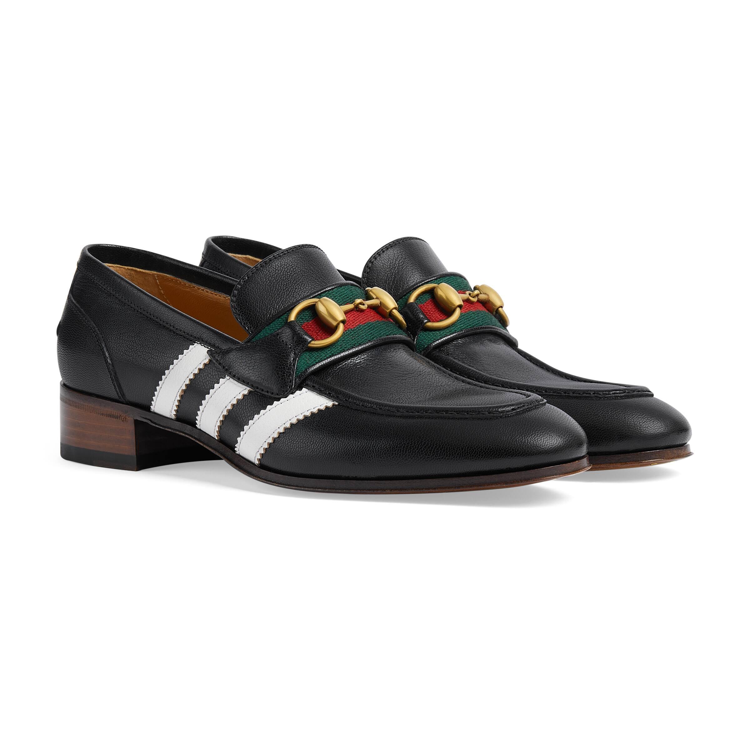 Gucci Adidas X Women's Loafer in Black | Lyst