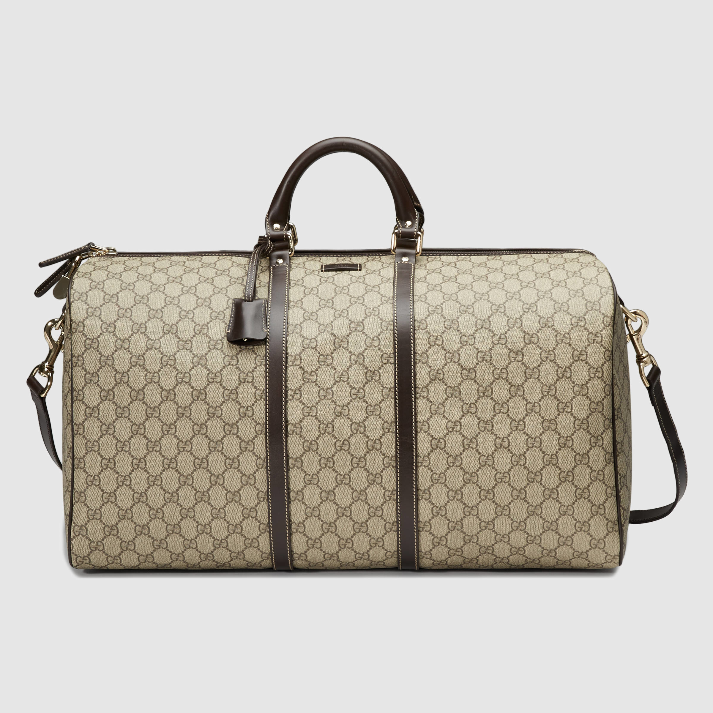 Gucci Large Carry-on Duffle Bag in Natural for Men | Lyst