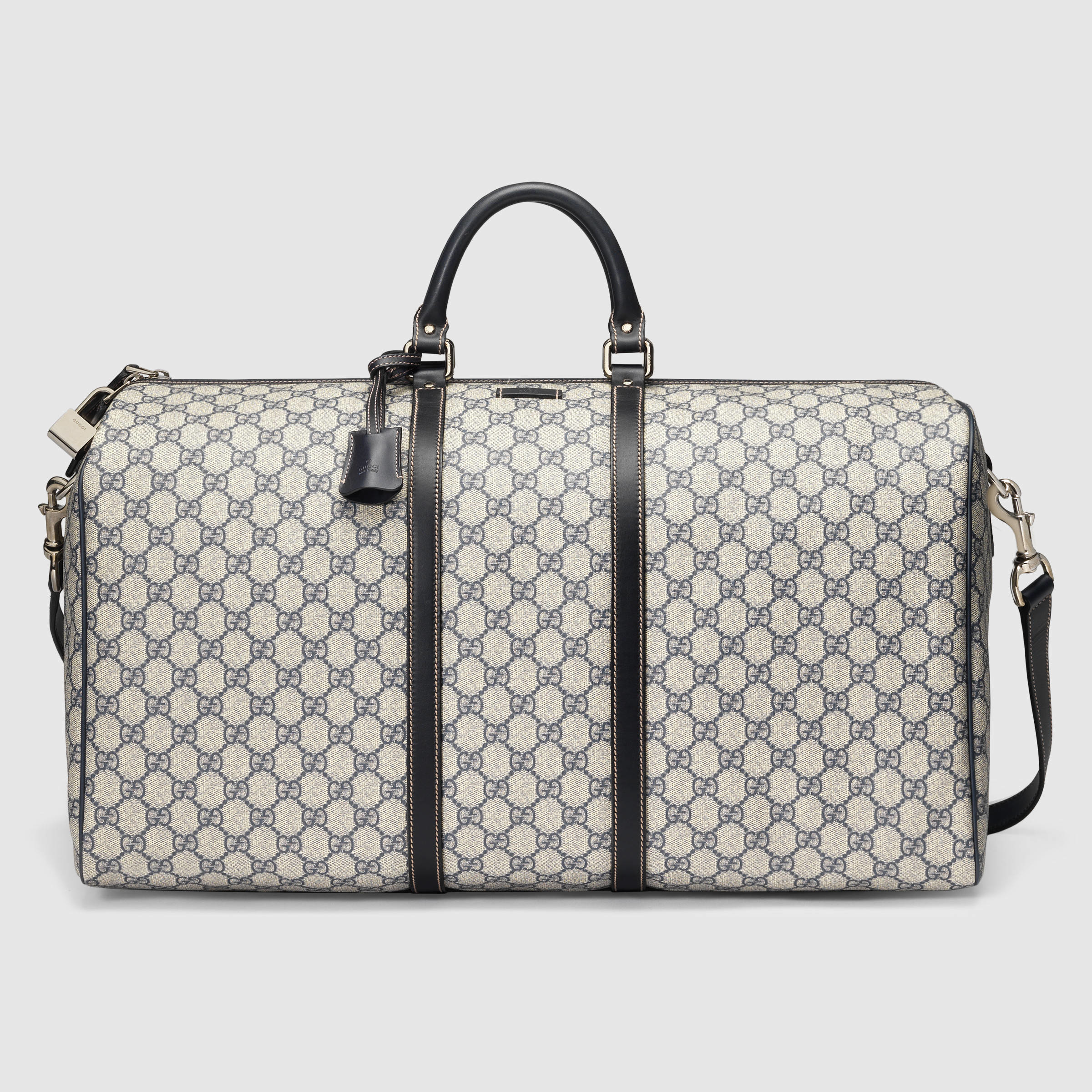 Lyst - Gucci Large Carry-on Duffle With Shoulder Strap in Natural for Men