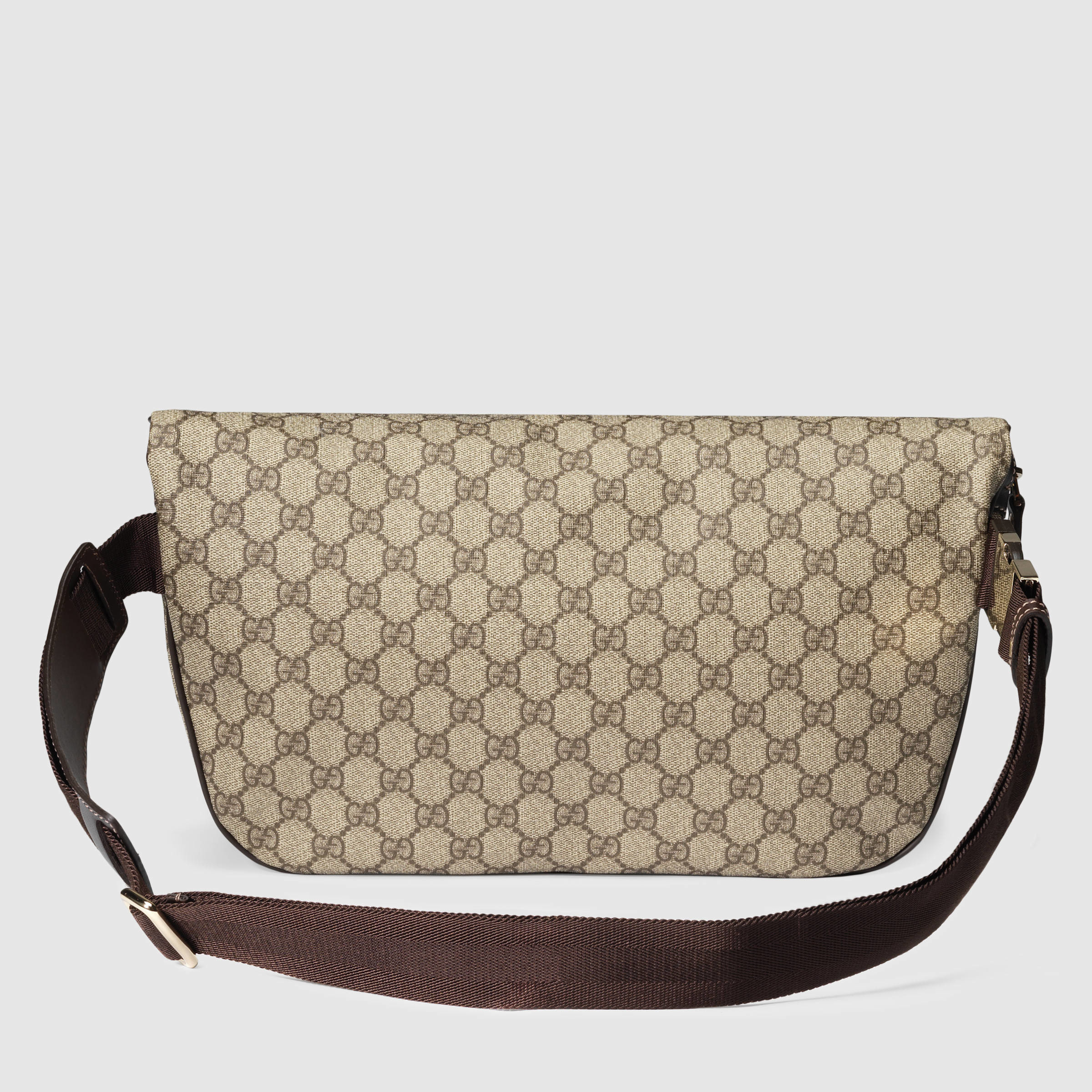 gg supreme canvas belt bag