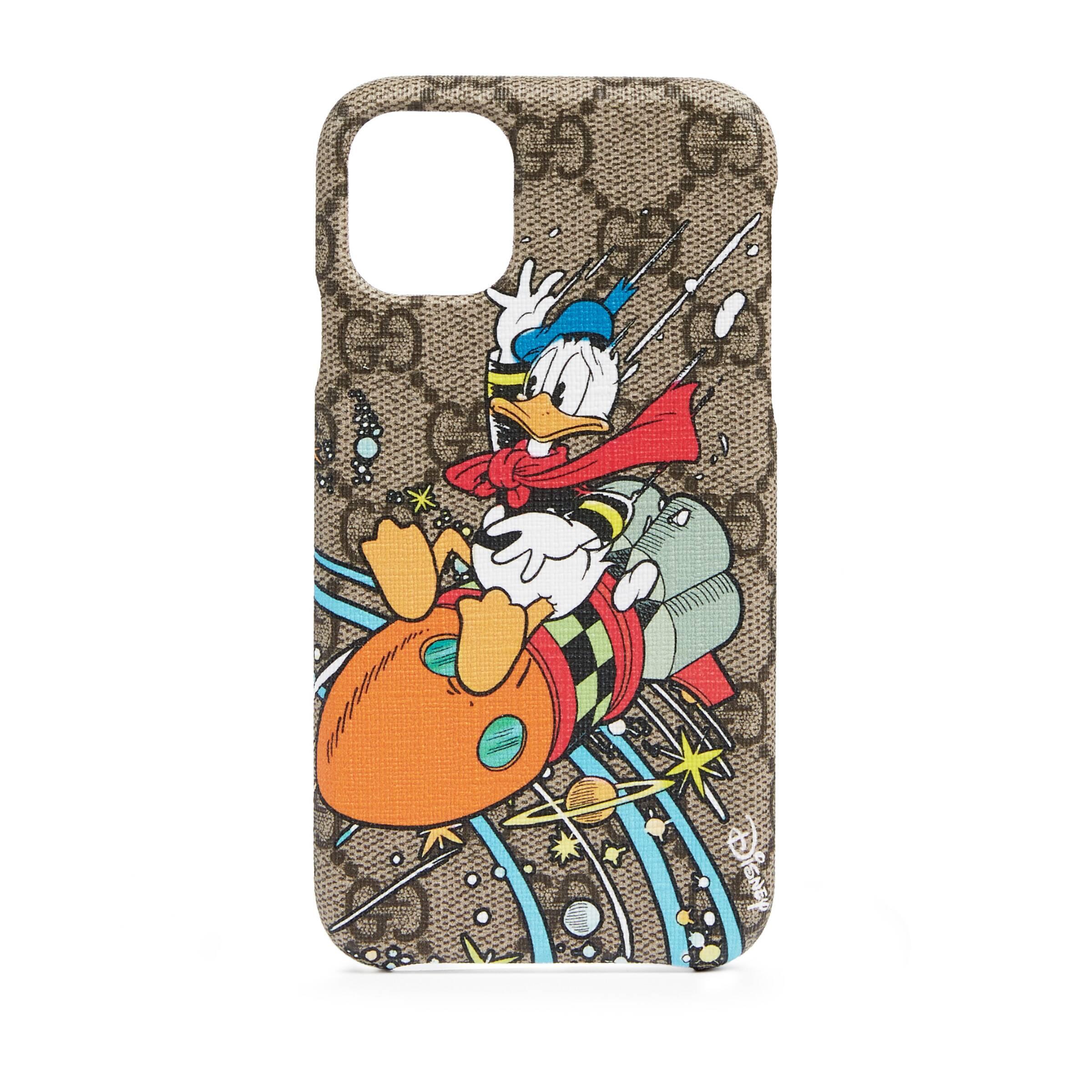 Gucci Canvas Disney X Donald Duck Iphone 11 Case in Beige (Natural) for Men  | Lyst