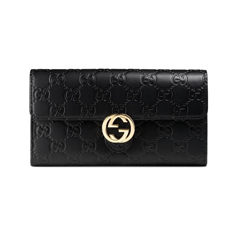 Black Gucci Signature Wallet Us | IUCN Water