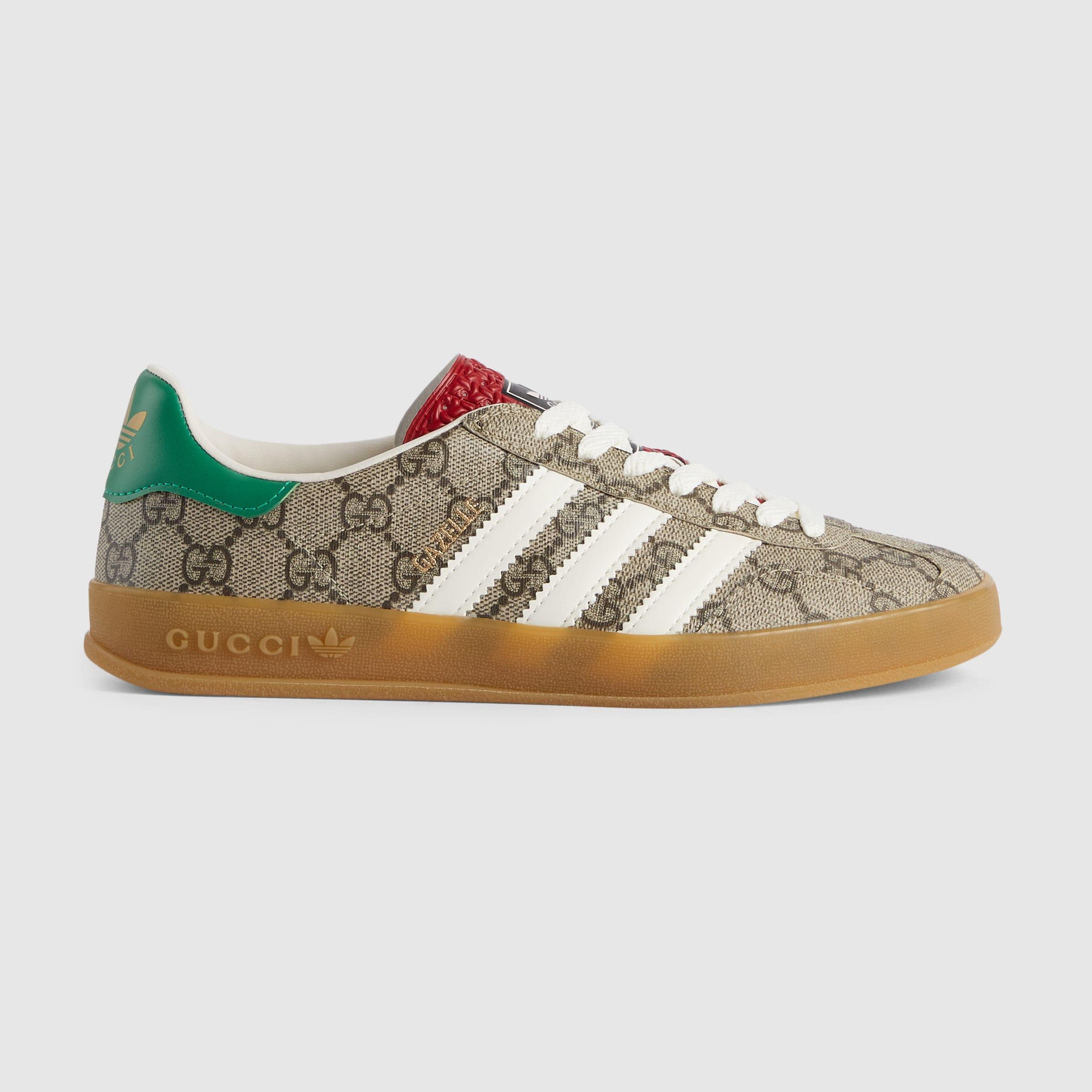 Sneaker Gazelle Adidas X di Gucci in Marrone | Lyst